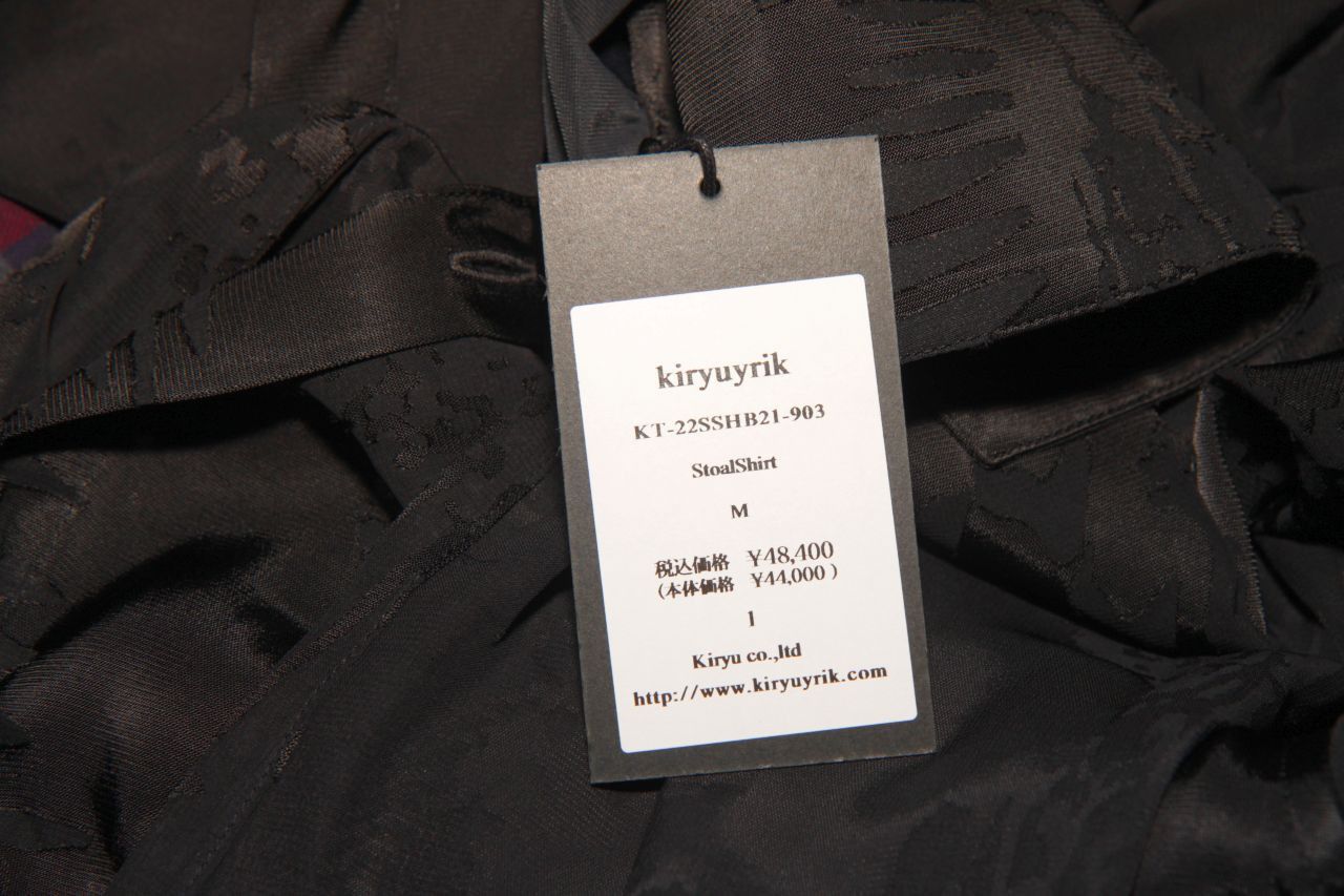kiryuyrik kt-22sshb21-903 Opal Stoal Shirt Size US M / EU 48-50 / 2 - 6 Thumbnail