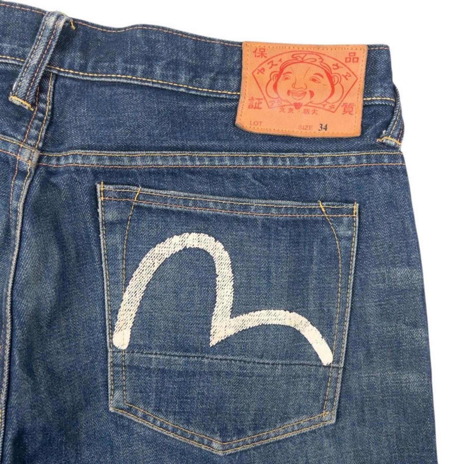 Evisu Vintage Evisu Double Gull Japanese Denim Jeans Size W38 Size US 38 / EU 54 - 6 Thumbnail