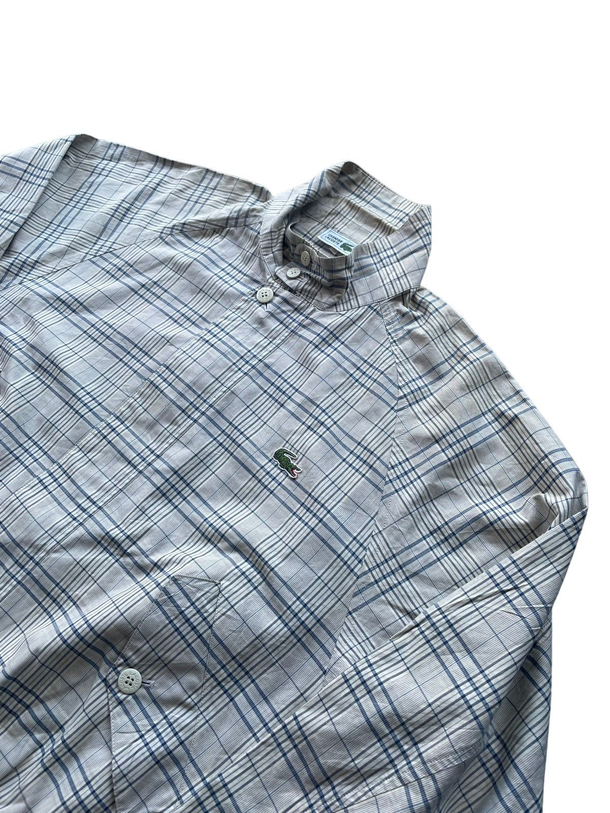 Lacoste Vintage Lacoste Checkered Jacket Size US L / EU 52-54 / 3 - 2 Thumbnail