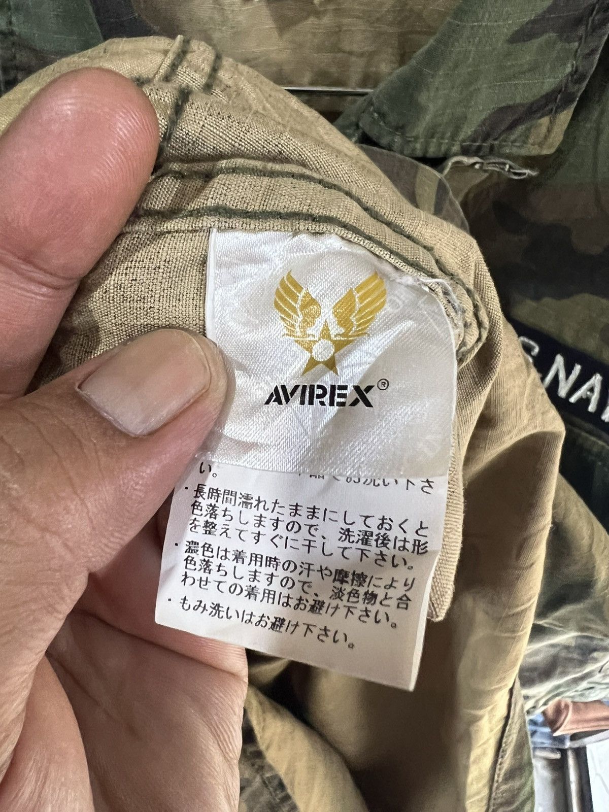 Avirex 🔥Rare Avirex US Navy Camo Army Jacket Size US M / EU 48-50 / 2 - 14 Thumbnail