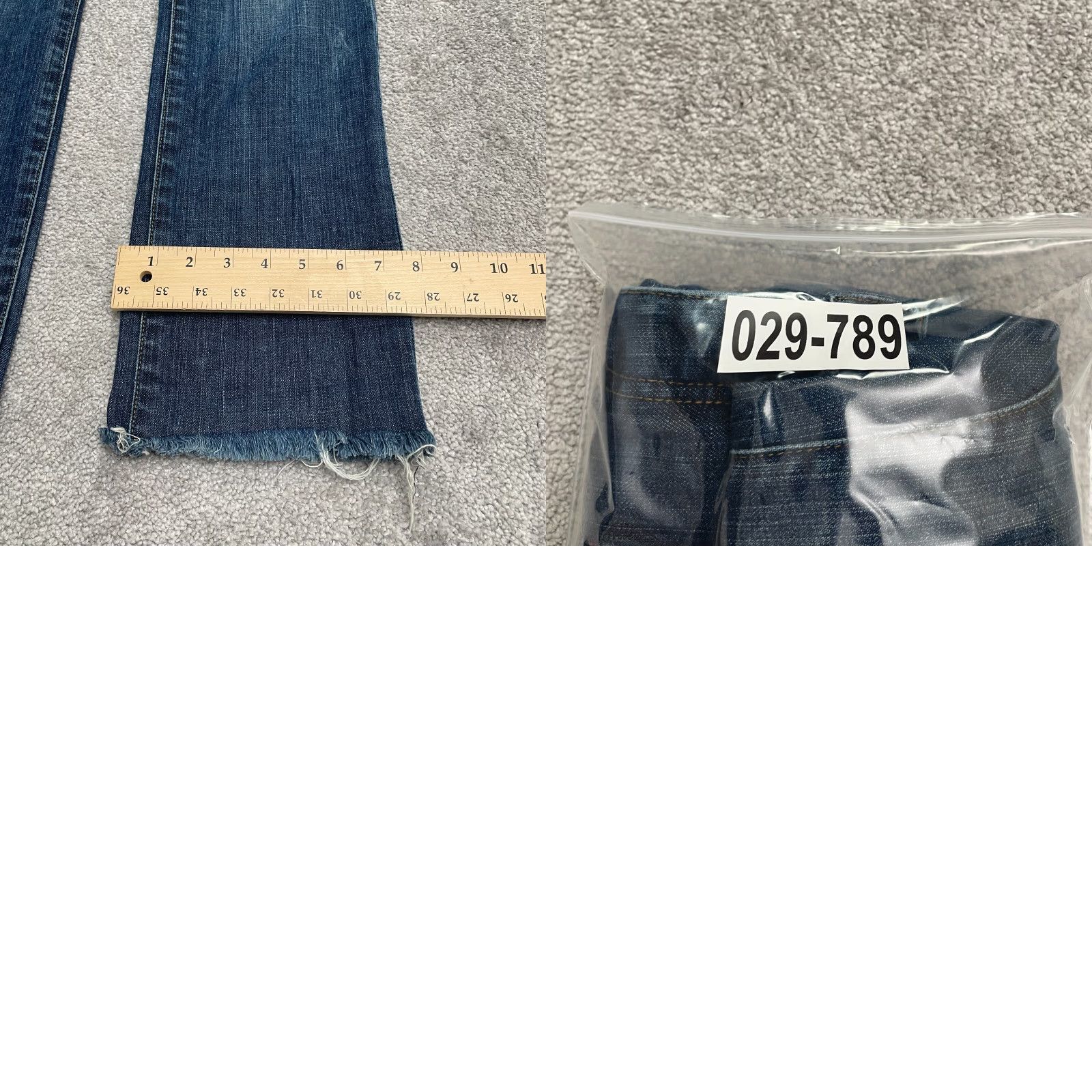 WeSC WeSC Jeans Womens 30 Blue Dark Wash Mid Rise Stretch Casual 34x31 Tight Denim Size 30" / US 8 / IT 44 - 11 Thumbnail