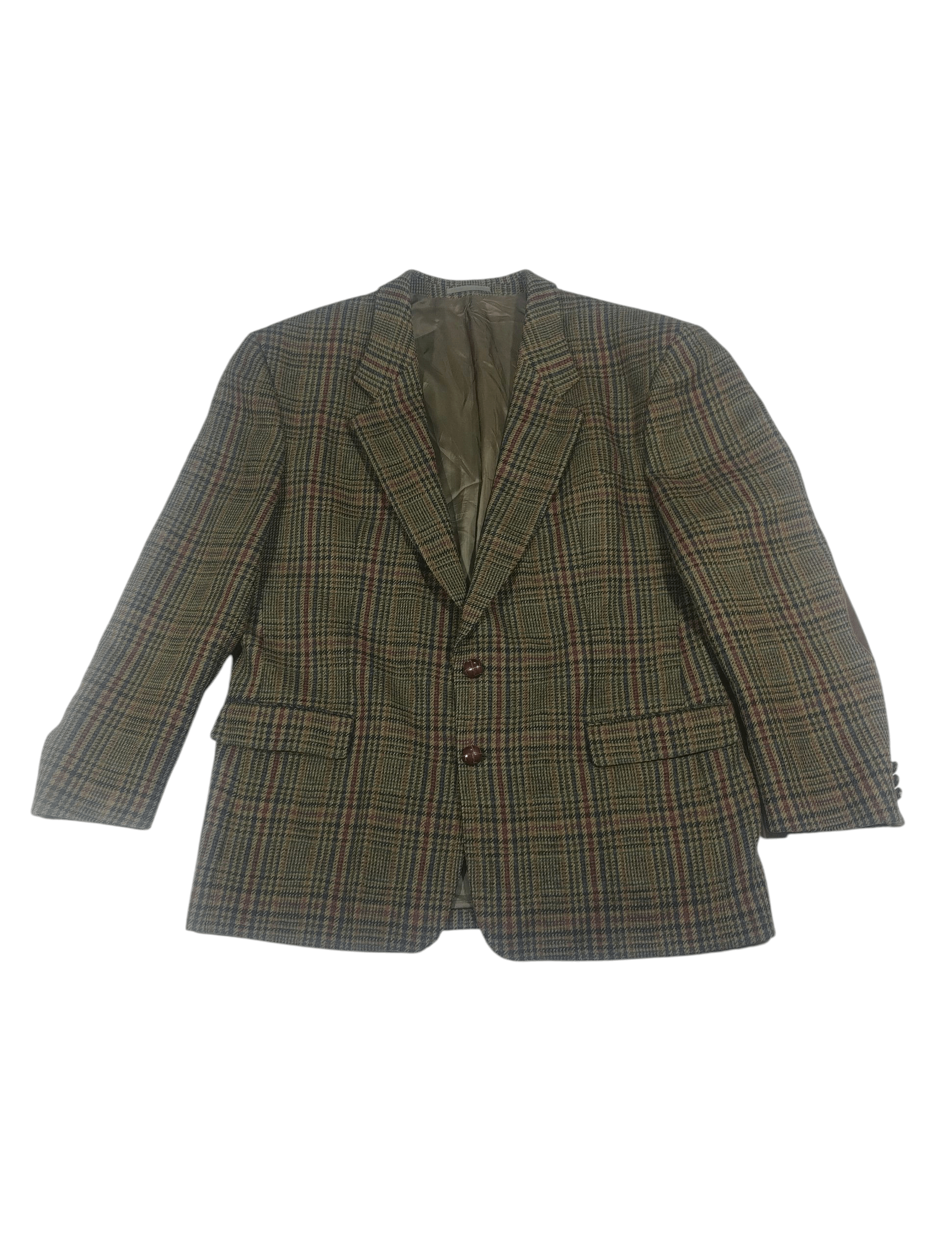 Hugo Boss Vintage Harders Blazer Fratelli Tallia Delfino 52R Check Size 52R - 1 Thumbnail
