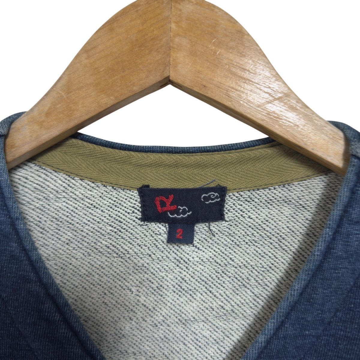 45rpm 45rpm Indigo Dyed Sweat Cardigan Size US M / EU 48-50 / 2 - 15 Thumbnail