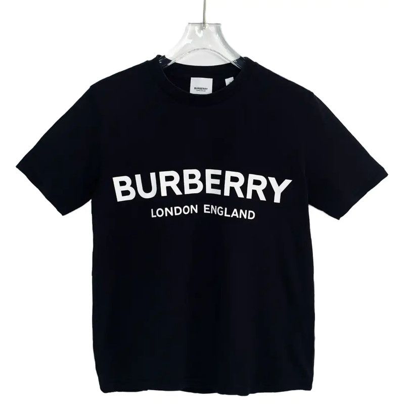 Burberry Burberry Black Cotton Women's T-Shirt Size S / US 4 / IT 40 - 1 Thumbnail