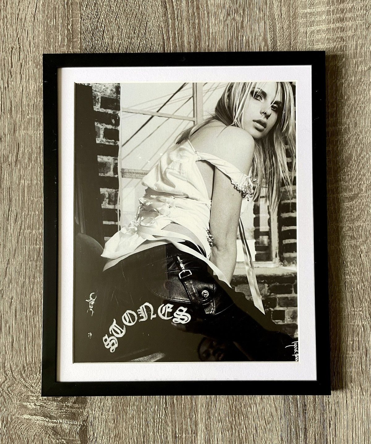 Chrome Hearts × Vintage Chrome Hearts Stones Poster framed 9x11 Size ONE SIZE - 1 Thumbnail