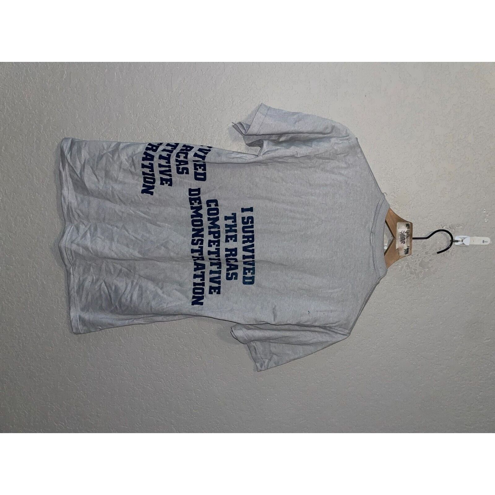Jerzees Vintage RCAS Shirt Test Print Do It Right Now Tee VTG M Size US M / EU 48-50 / 2 - 8 Thumbnail