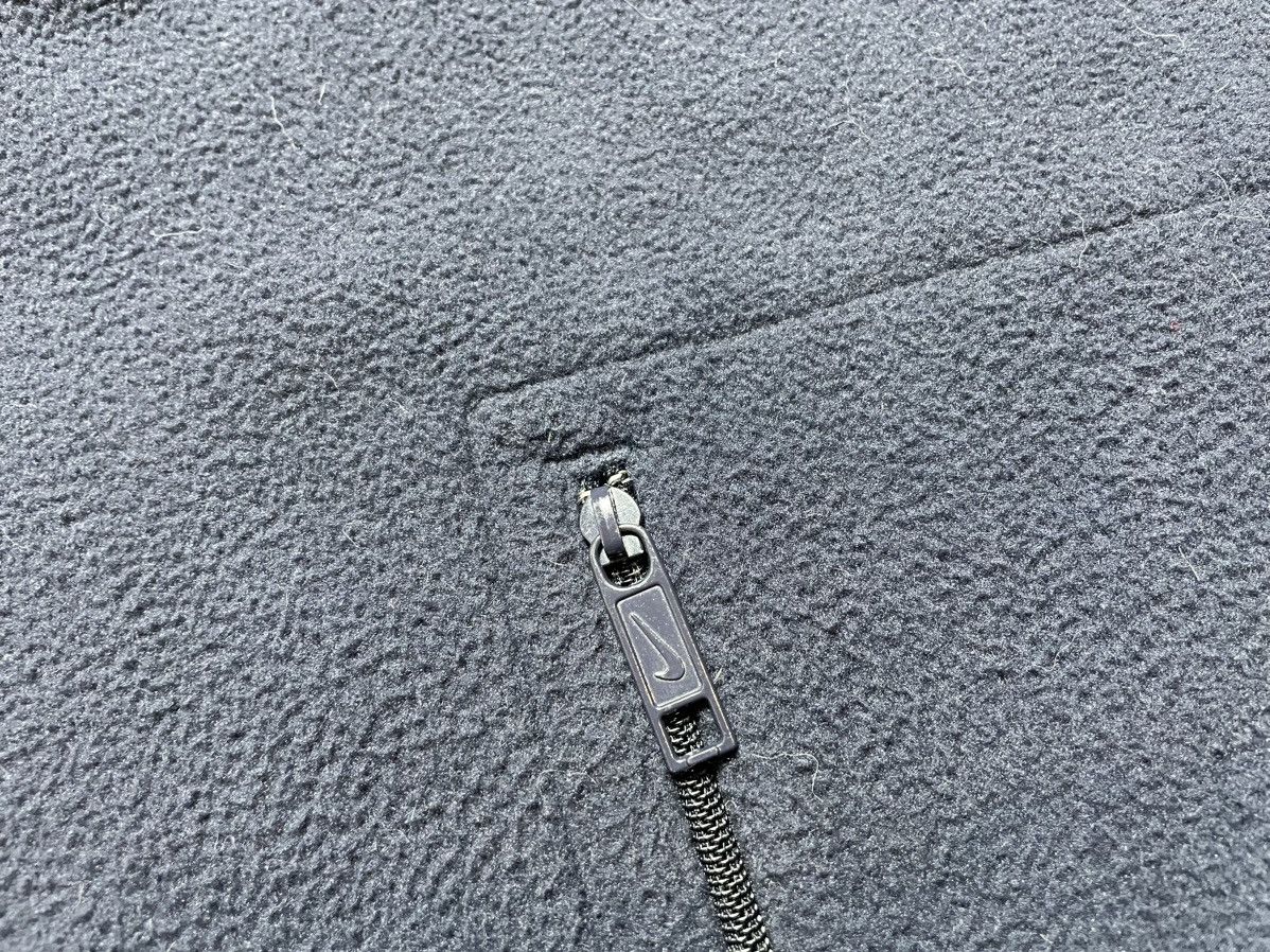Nike Vintage 90s Fleece Teddy Sweatshirt Nike Swoosh Drill Y2K Size US S / EU 44-46 / 1 - 6 Thumbnail