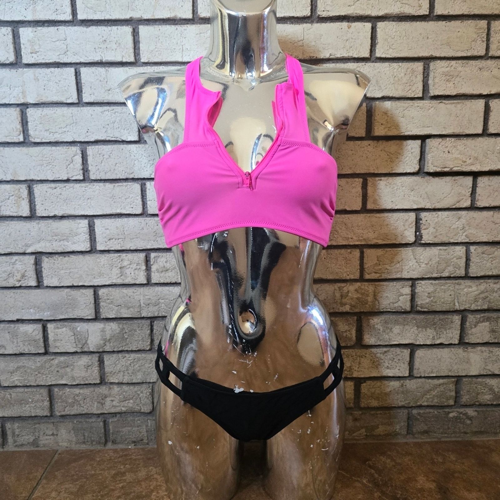 Other Pink Black | FYS | Aruba×Cayman Bikini Set Size ONE SIZE - 1 Thumbnail