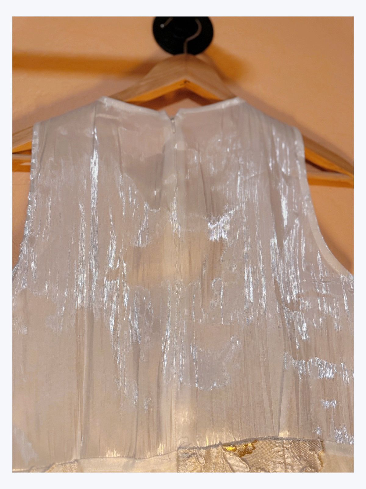 Other Romantic White Textured Floral Mini Dress – Size S/M Size M / US 6-8 / IT 42-44 - 8 Thumbnail