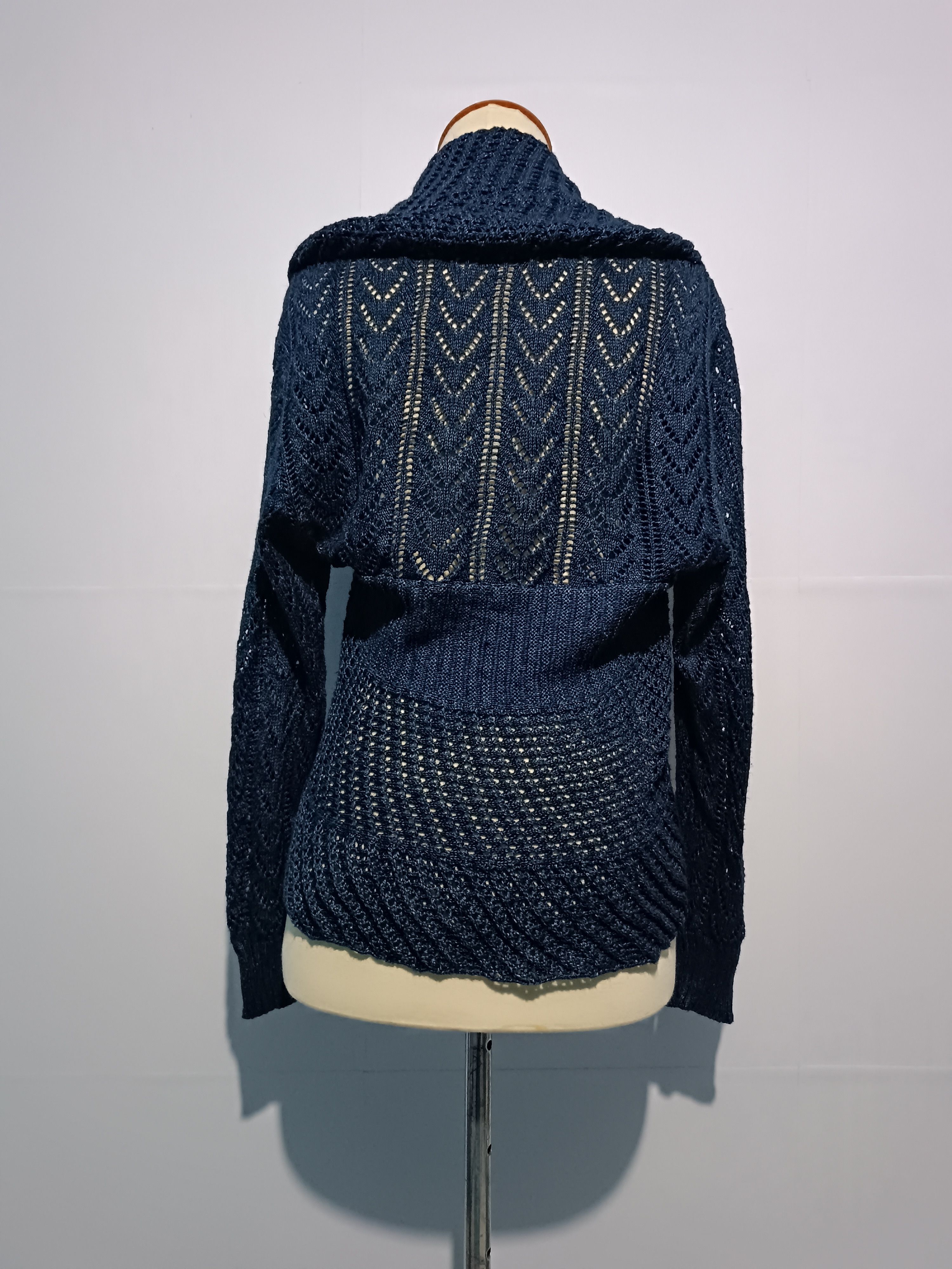 Japanese Brand Outerwear Bolero Blue Wash Size M / US 6-8 / IT 42-44 - 4 Thumbnail
