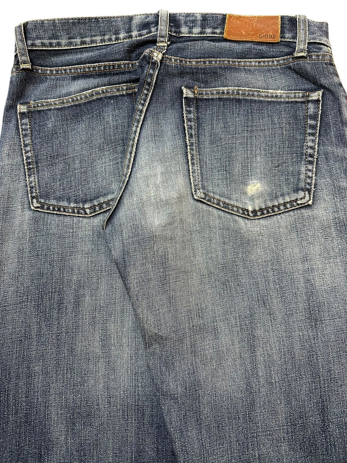 Uniqlo Vintage Japanese Uniqlo Faded Wash Distress Style Jeans Size US 30 / EU 46 - 6 Thumbnail