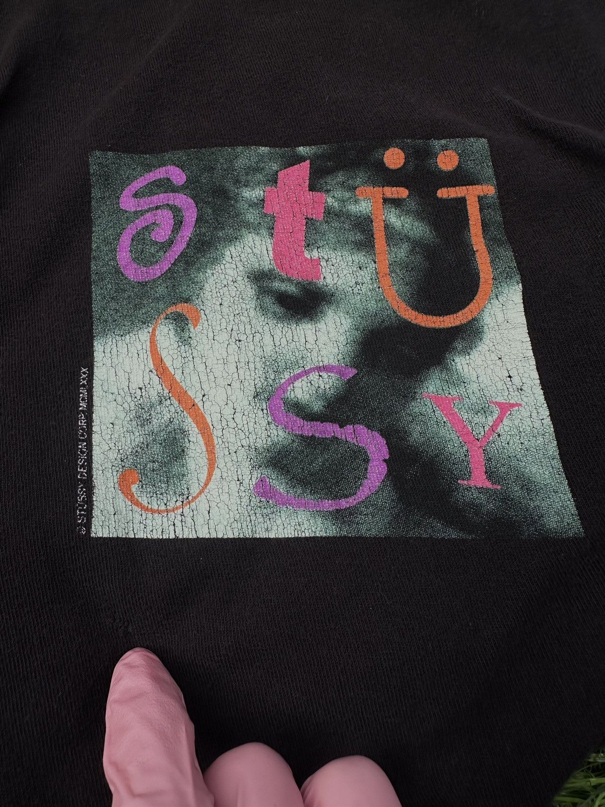 Stussy Vintage stussy oversized graphic tee Size US XL / EU 56 / 4 - 2 Thumbnail