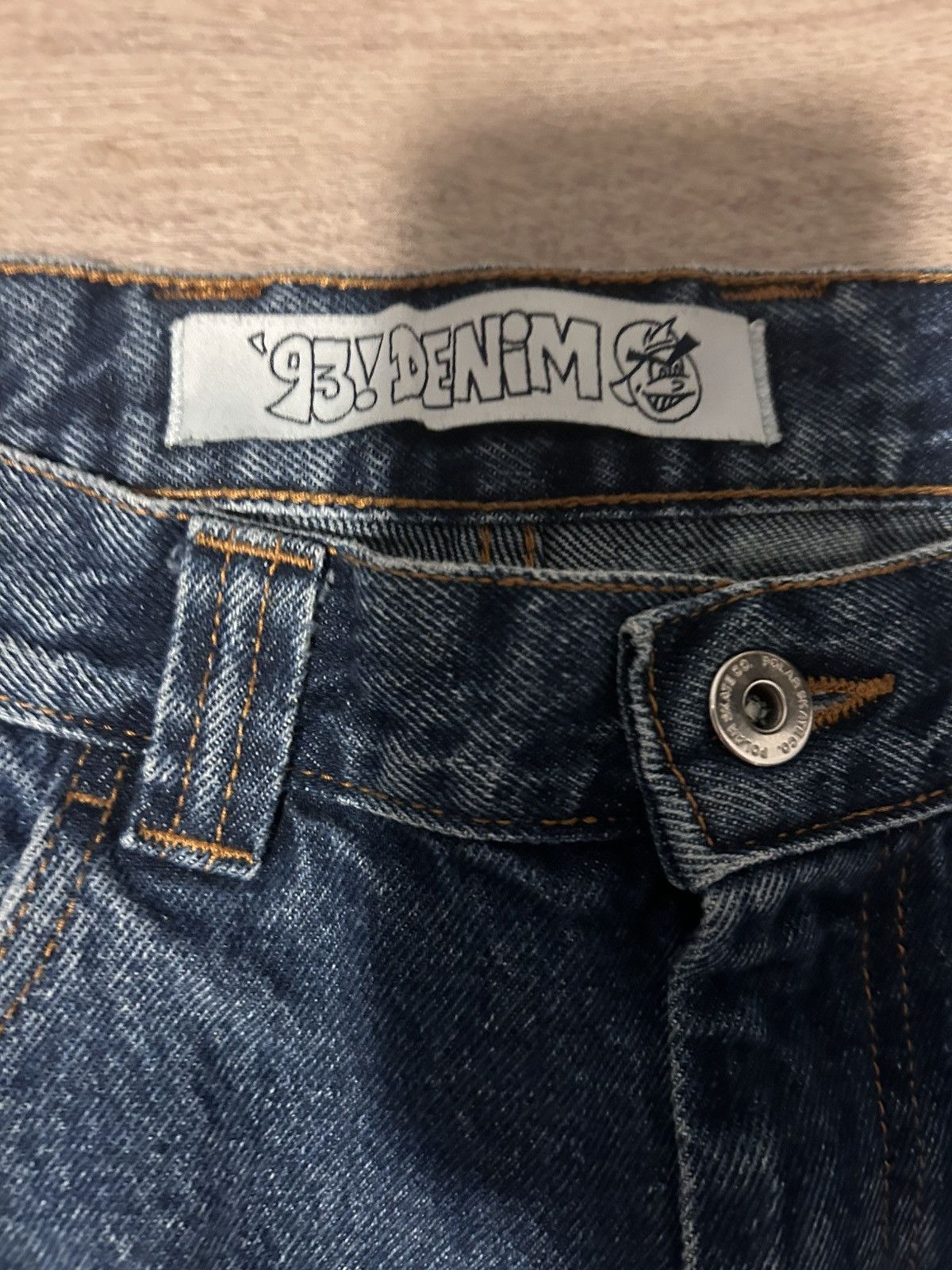 Polar Skate Co. Polar 93 Denim Size US 32 / EU 48 - 3 Thumbnail