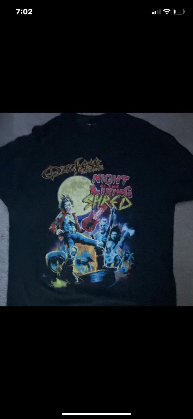 Ozzy Osbourne Ozzy Ozbourn 2006 Ozzfest night of the living shred tee Size US L / EU 52-54 / 3 - 1 Thumbnail