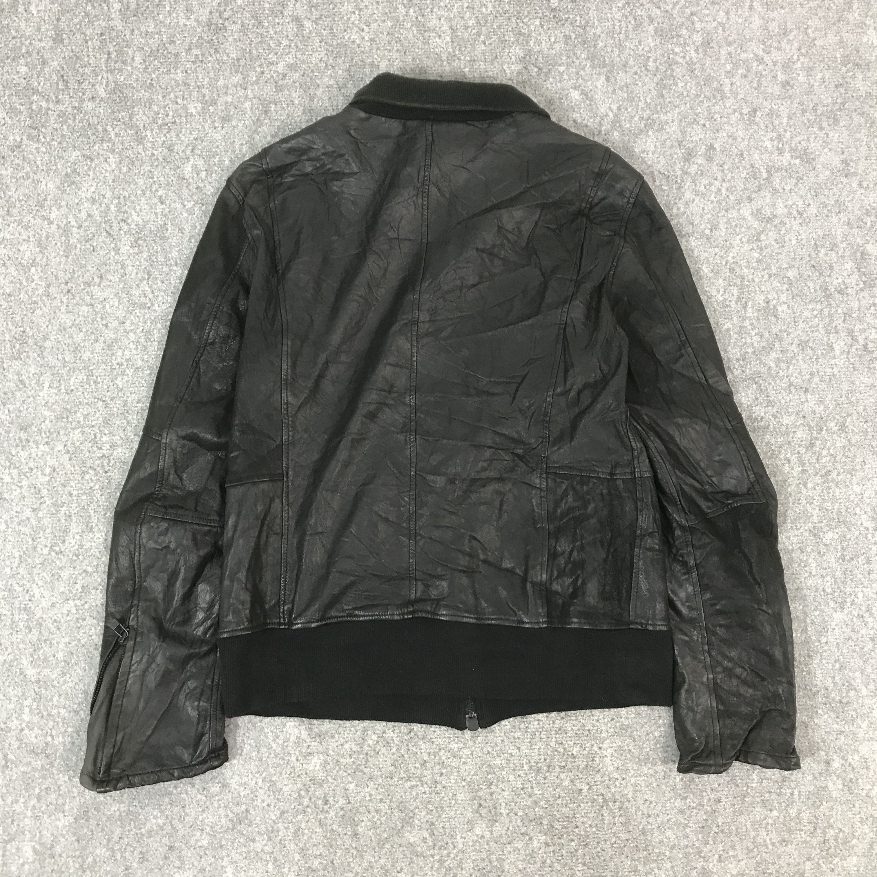 If Six Was Nine JAPANESE STYLE FLY LEATHER JACKET K69B4 Size US M / EU 48-50 / 2 - 3 Thumbnail