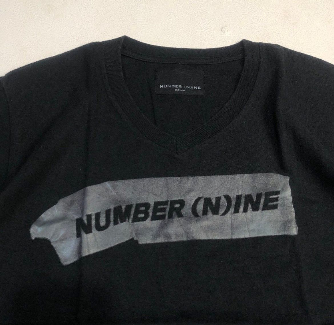 Japanese Brand × Number (N)ine Number nine V neck T shirt Size US M / EU 48-50 / 2 - 2 Thumbnail