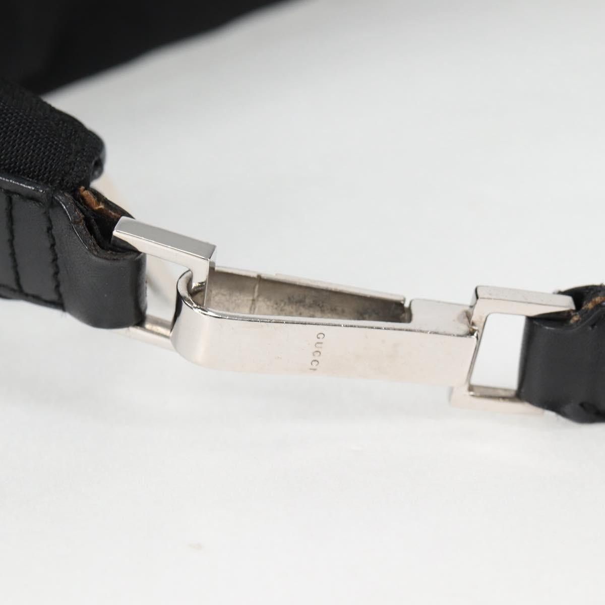 Gucci GUCCI Shoulder Bag Nylon Black Silver 001 001 Size ONE SIZE - 8 Thumbnail