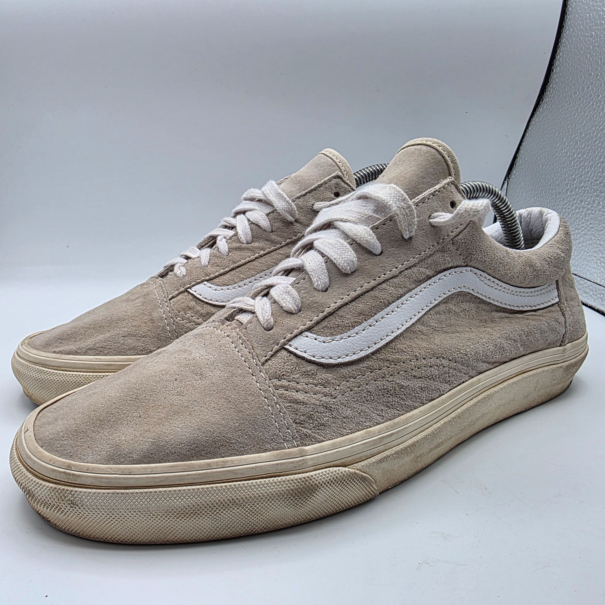 Vans Vans Old Skool Heiq Eco Dry Mens Size 9.5 Beige White Low To Size US 9.5 / EU 42-43 - 4 Thumbnail