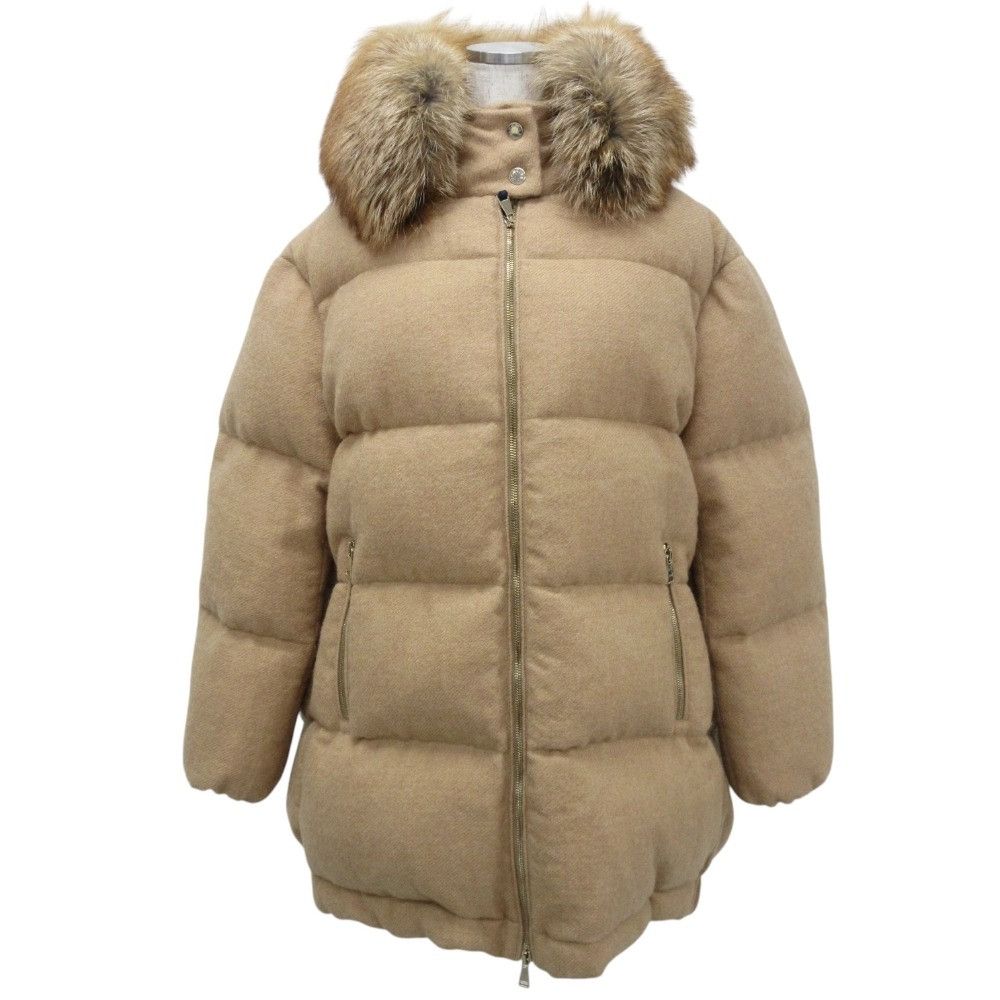 Moncler Moncler Moncler MERGULE Wool Down Jacket Plant-based Outerwear DUTY FREE for USA Size ONE SIZE - 1 Thumbnail