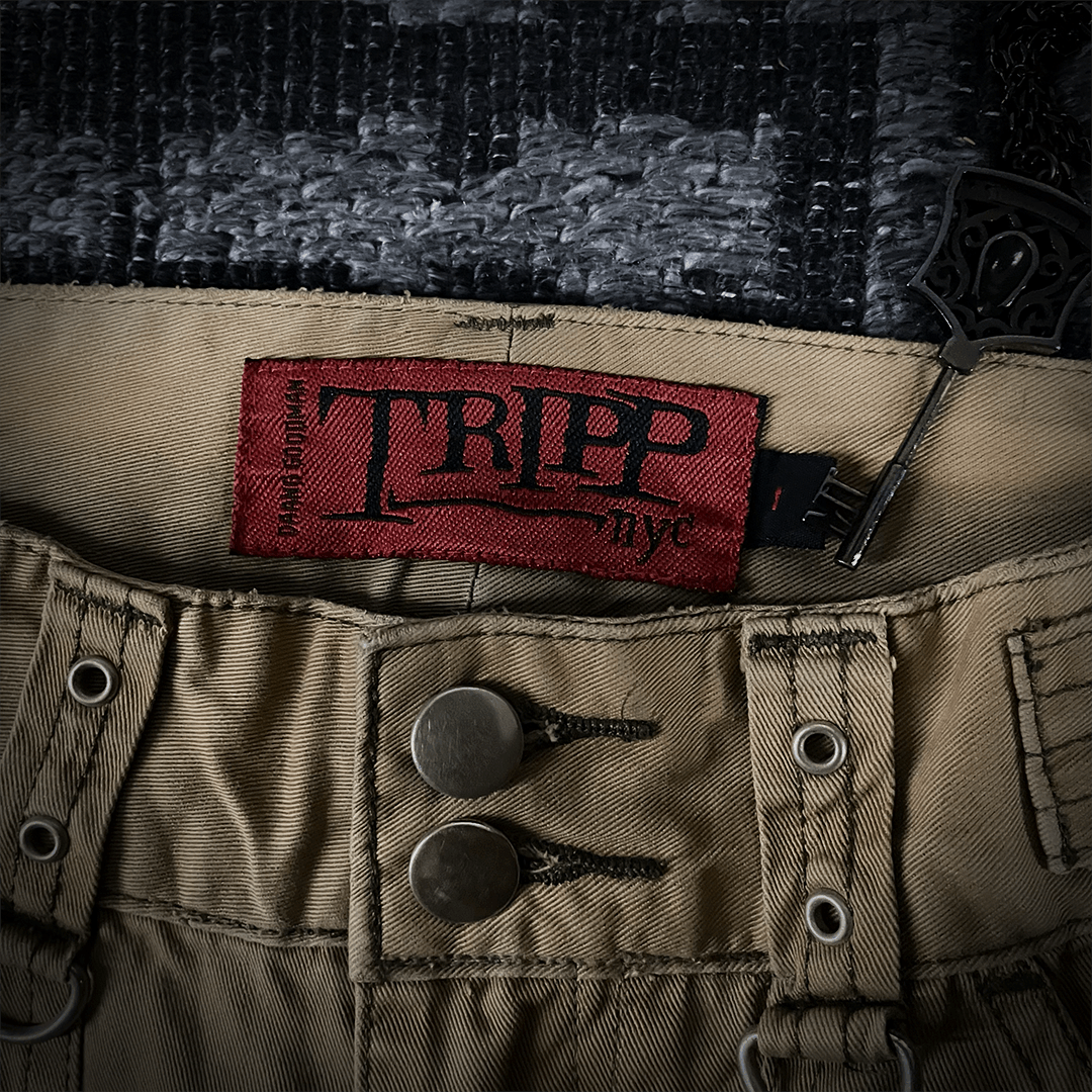 Tripp NYC Tripp NYC Multizip Flared Pants Size US 28 / EU 44 - 6 Thumbnail