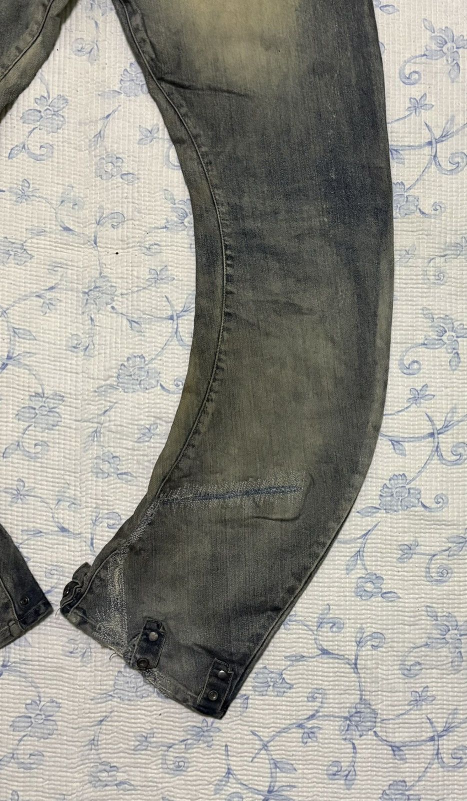 PPFM PPFM Denim Pant Curve Design Size US 33 - 12 Thumbnail