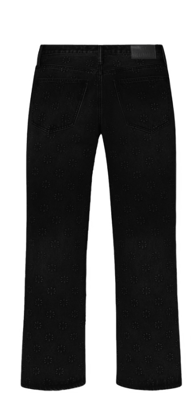 LOSTSHDWS LOSTSHDWS Emboss Baggy Denim "Black" Size US 34 / EU 50 - 2 Thumbnail