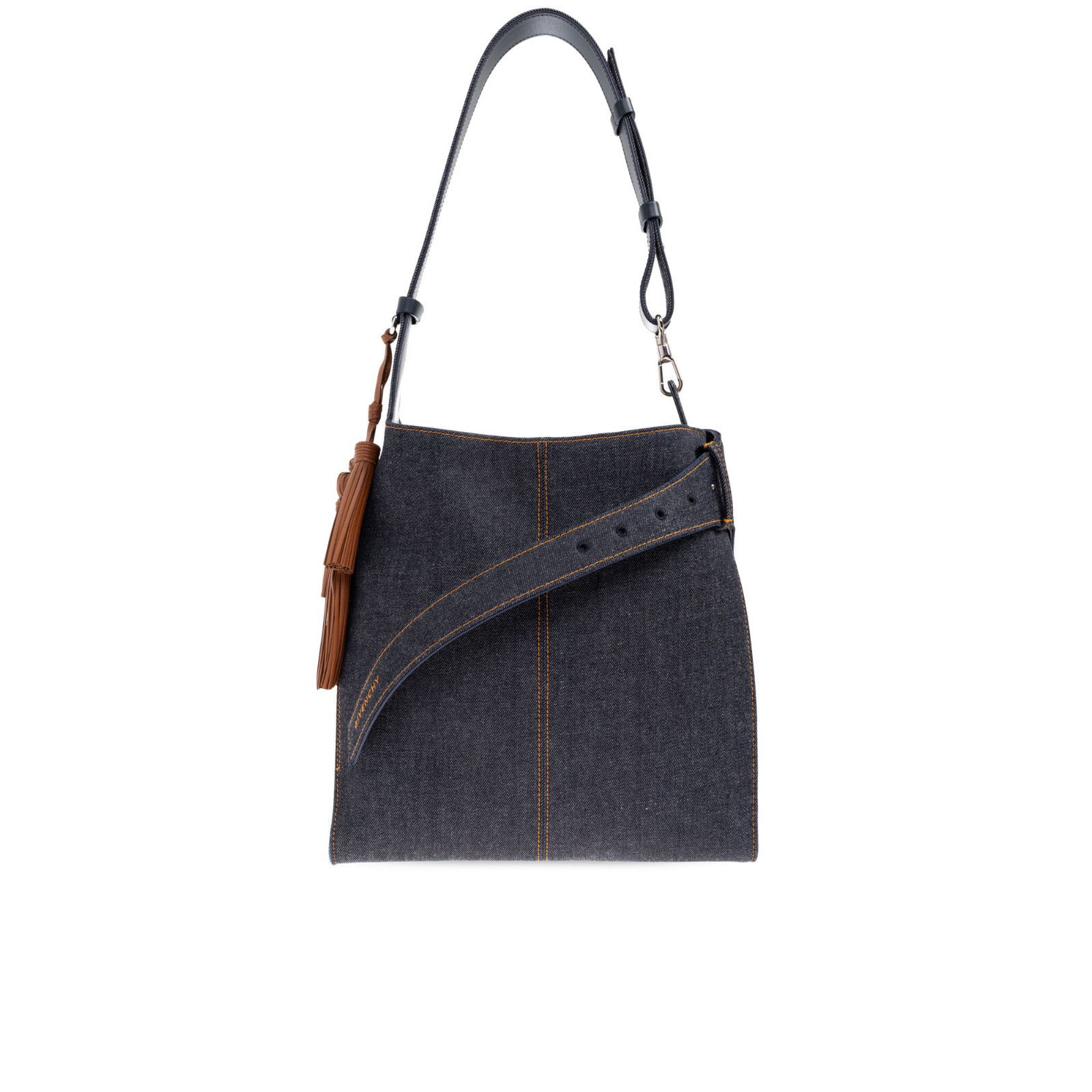 Givenchy GIVENCHY Navy Blue Denim Shoulder Bag New And Authentic Size ONE SIZE - 1 Thumbnail