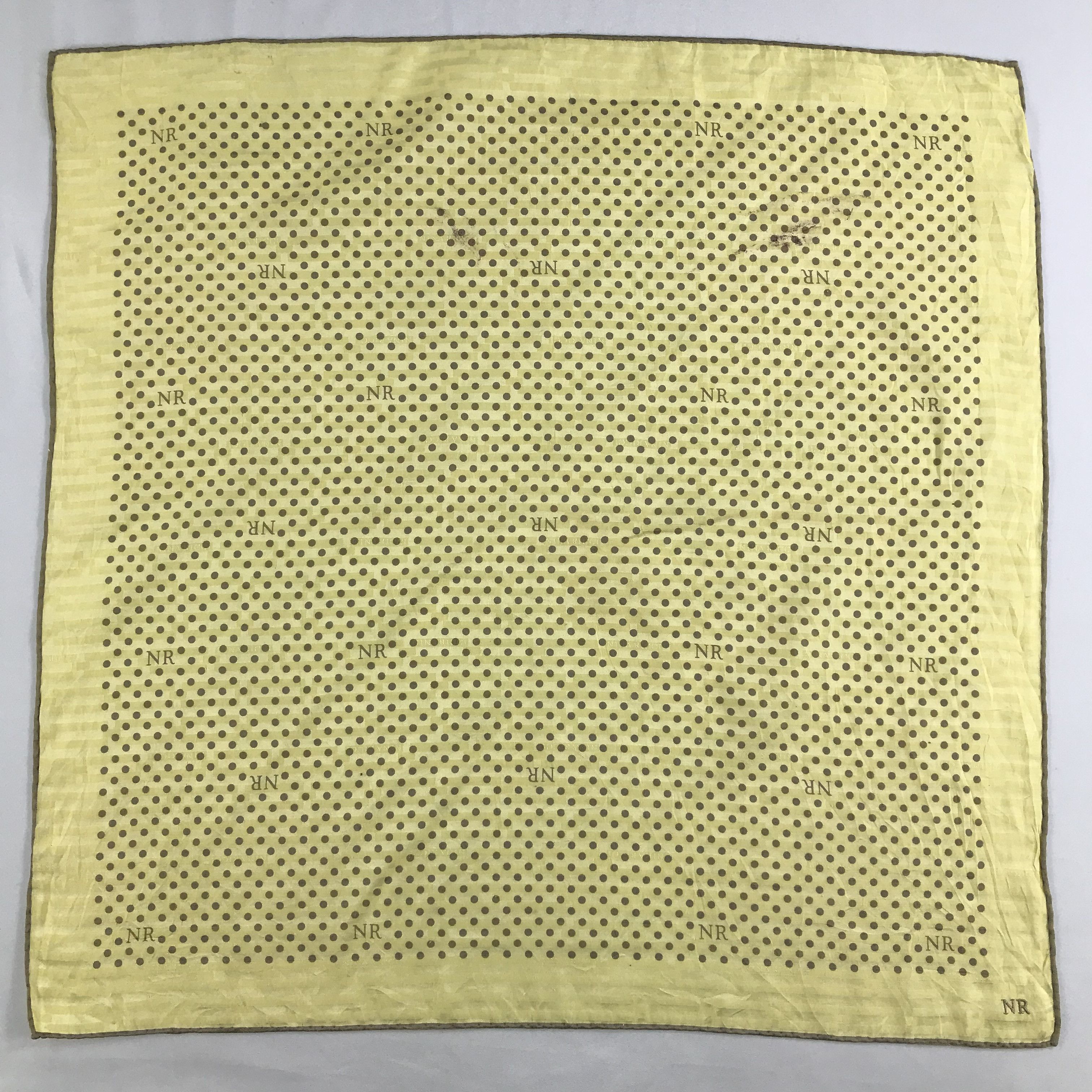 Nina Ricci × Vintage Nina Ricci Bandana / Handkerchief / Neckerchief - S2650 Size ONE SIZE - 1 Thumbnail