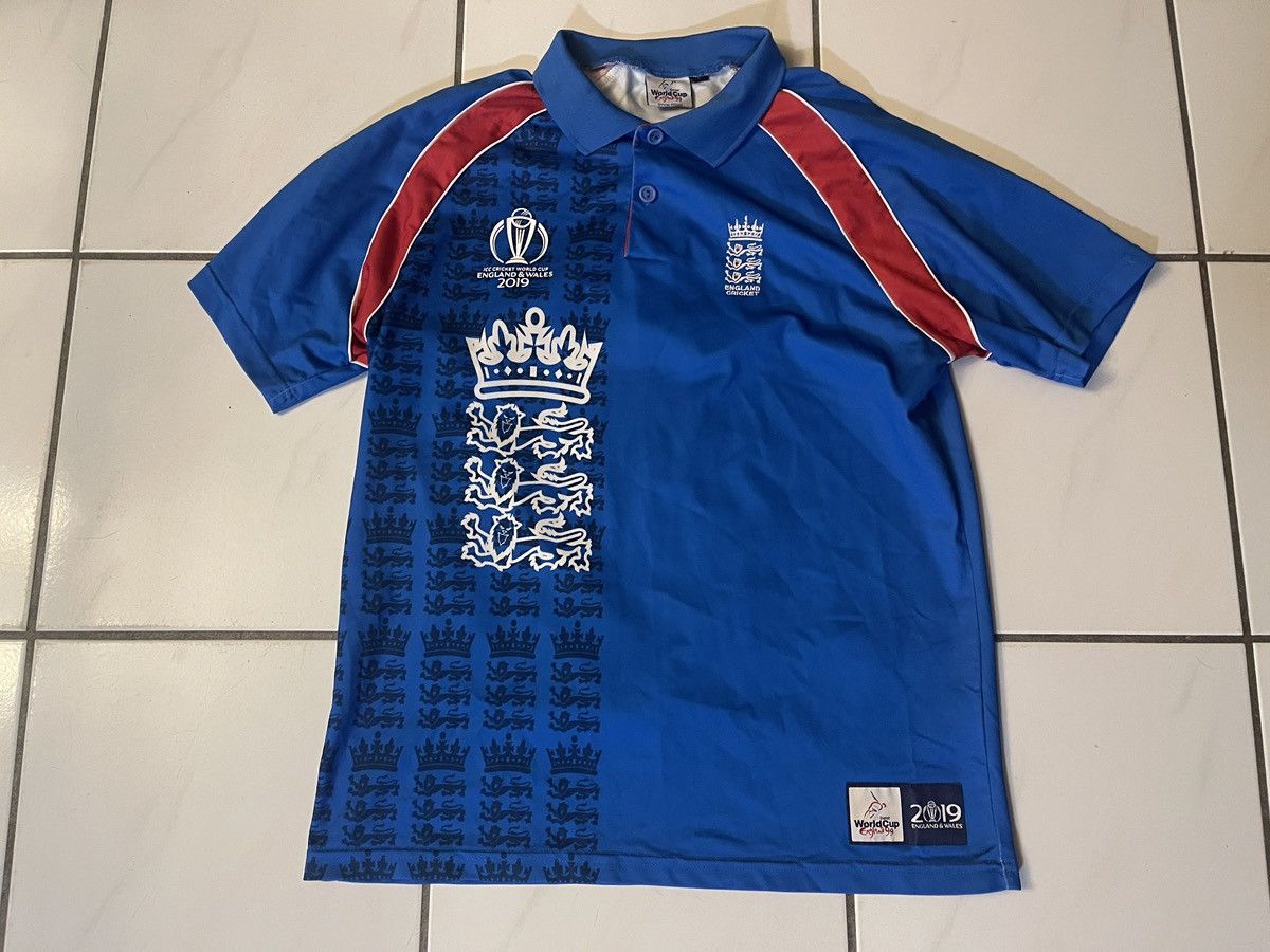 England Cricket Shirt Large World Cup 2019 1999 ODI One Day