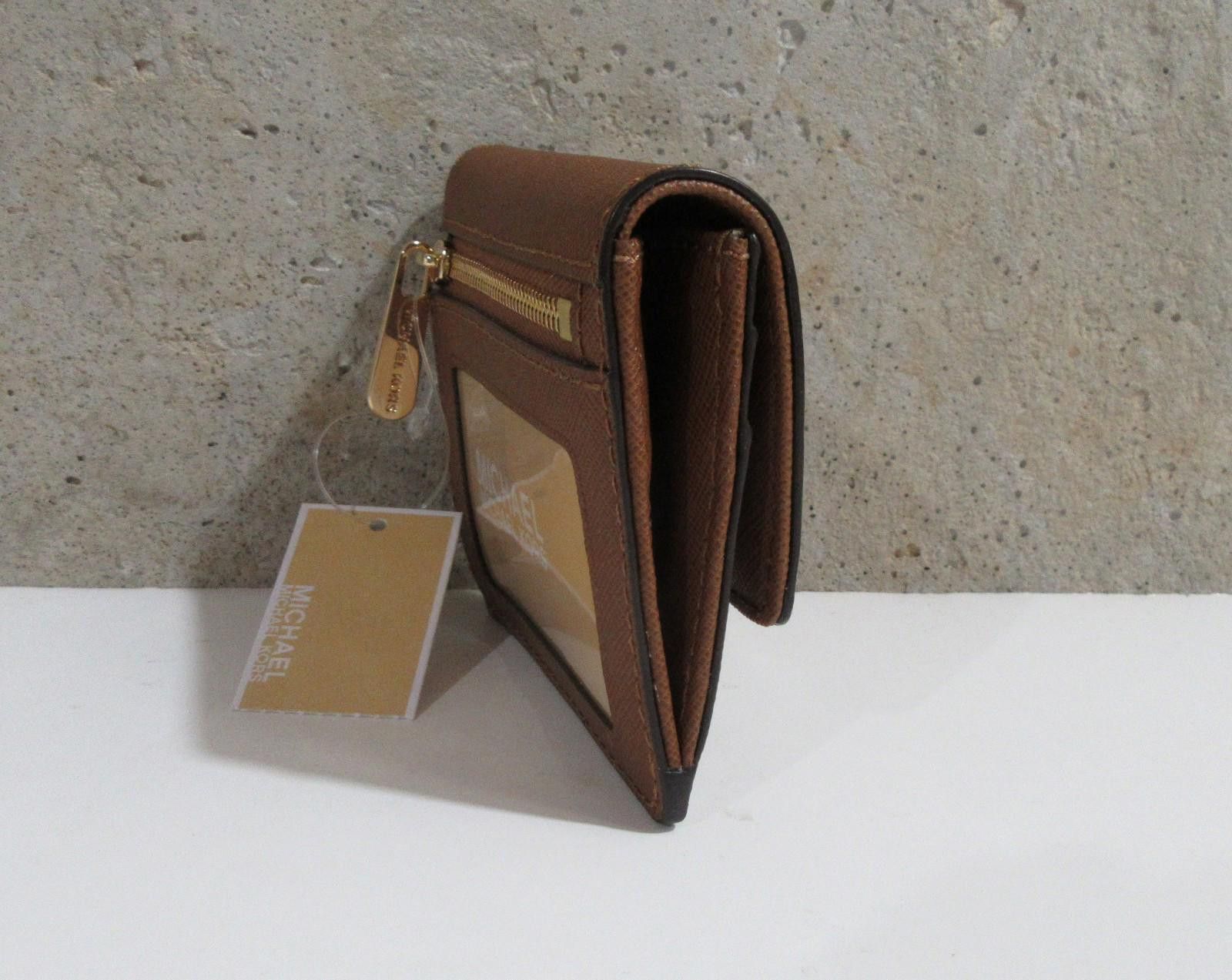 Michael Kors Michael Kors Jet Set Travel Leather Card Case ID Key Holder Size ONE SIZE - 6 Thumbnail