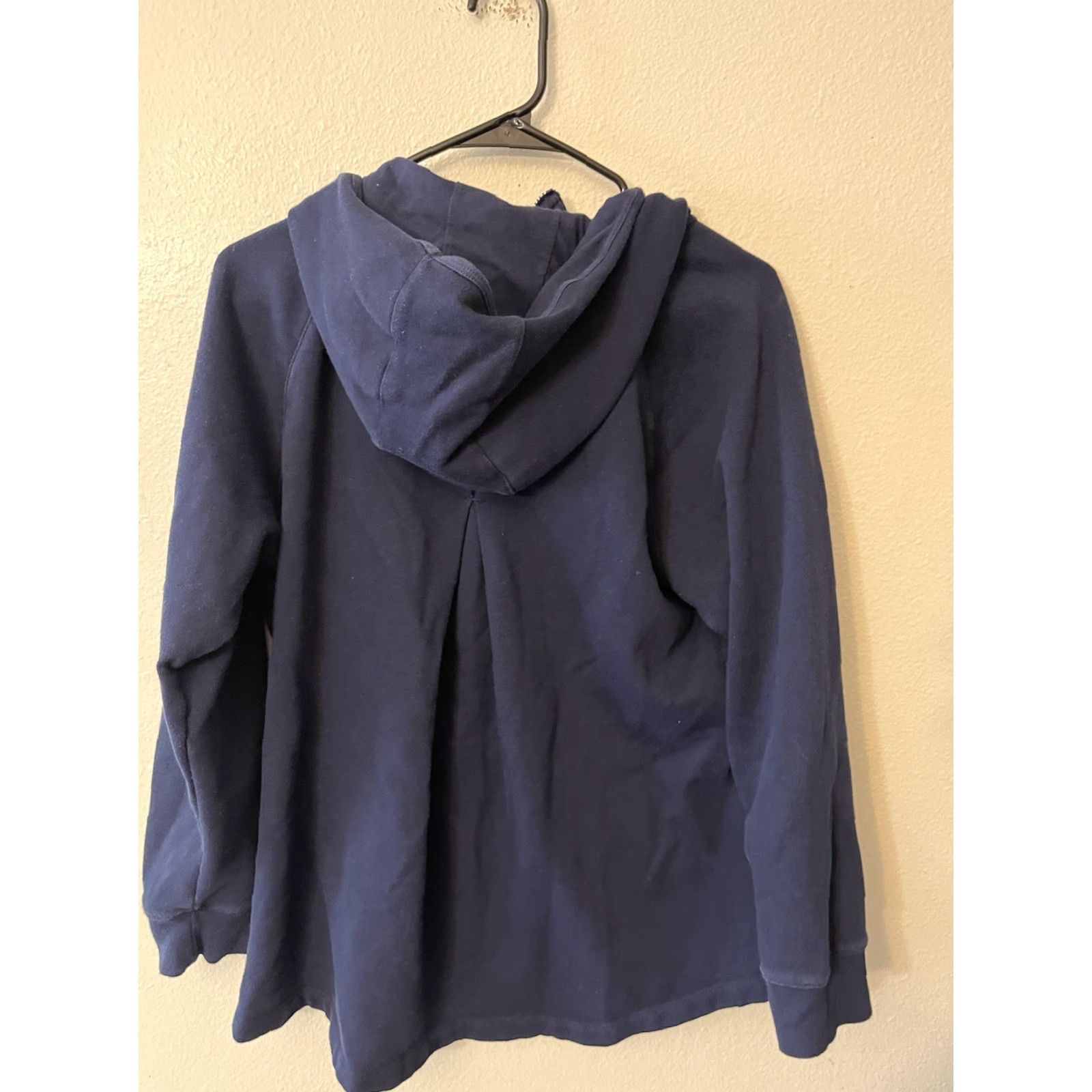New Balance NEW BALANCE BLUE Full Zip Hoodie Womens Size L Navy Blue Size L / US 10 / IT 46 - 2 Thumbnail