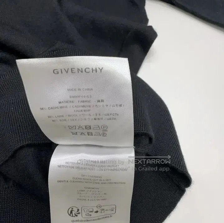 Givenchy Givenchy Logo High Neck Cashmere Sweater. Size US S / EU 44-46 / 1 - 2 Thumbnail