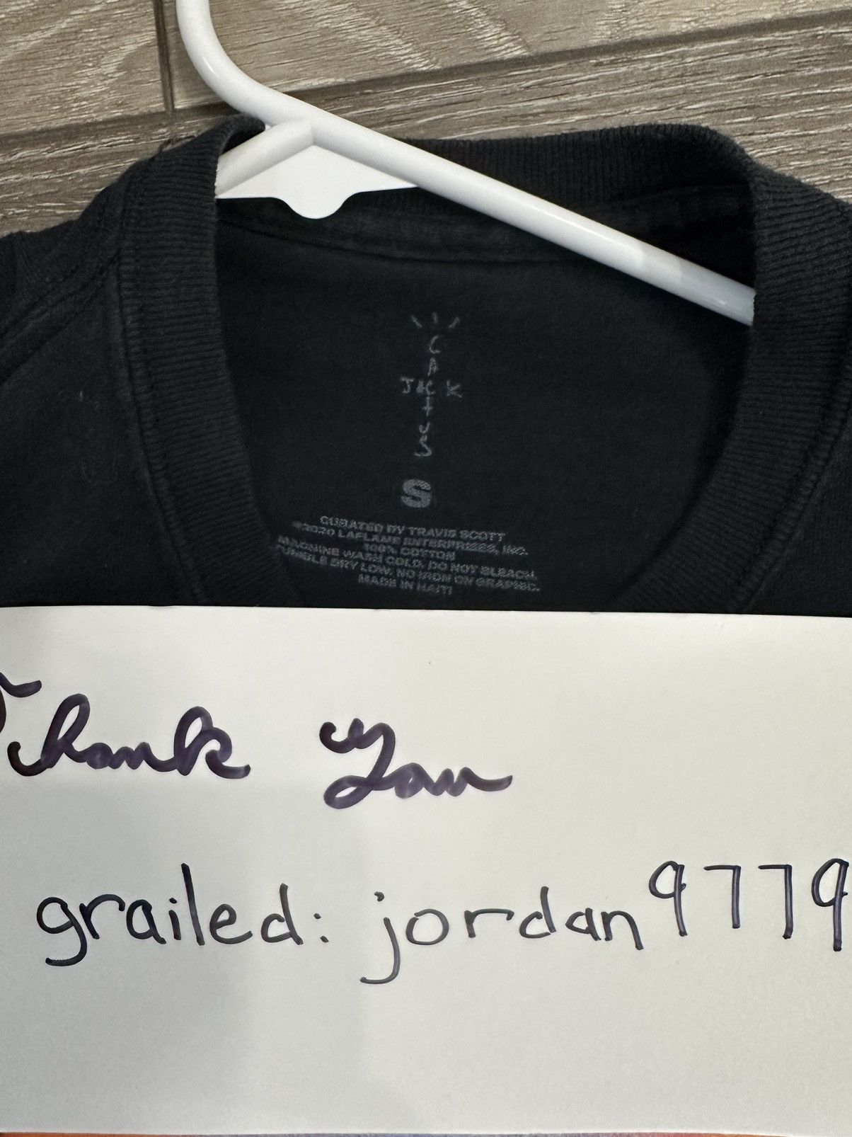 Travis Scott Travis Scott The World Tee Shirt Black Size US S / EU 44-46 / 1 - 7 Thumbnail