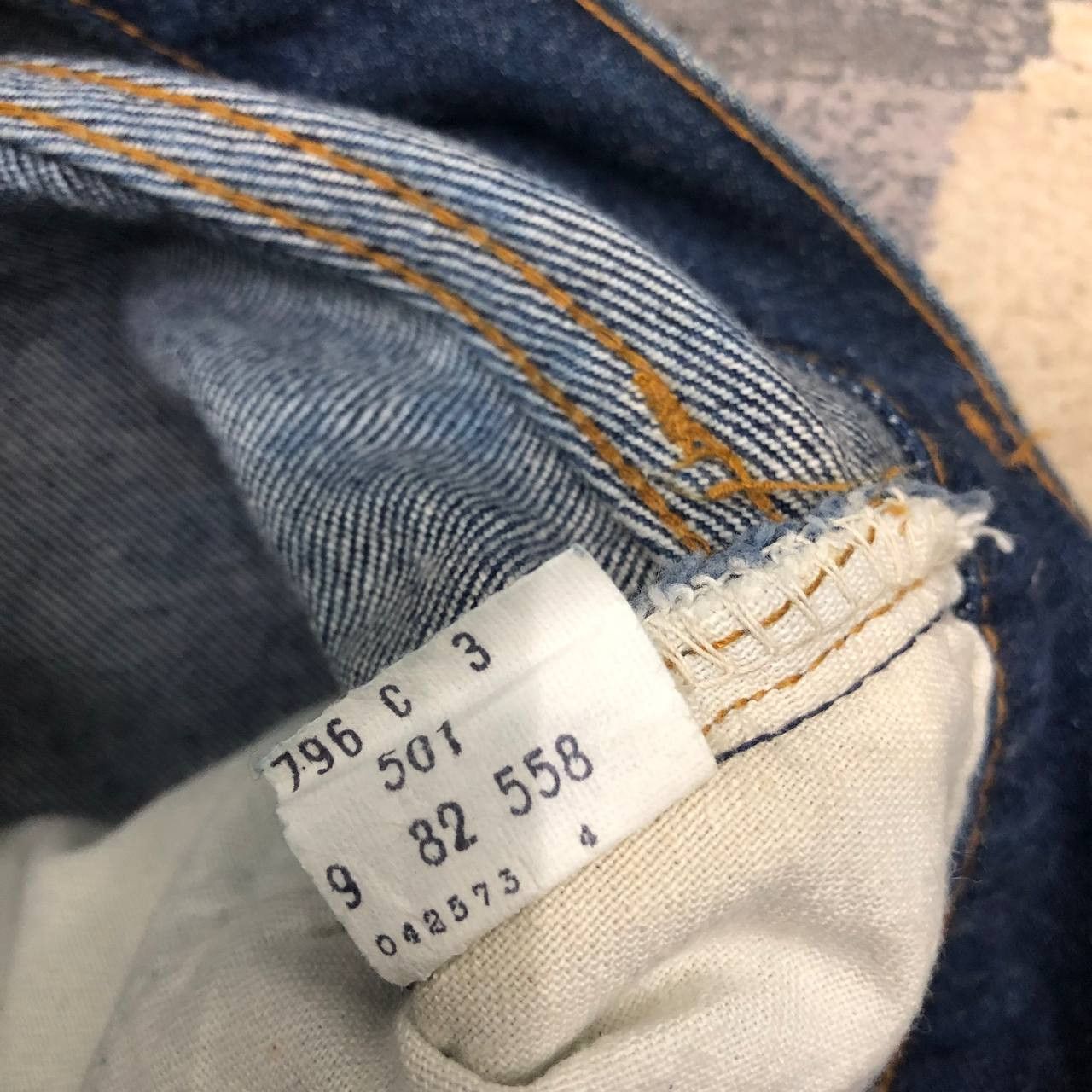 Levi's × Levi's Vintage Clothing P761 VTG 501 SELVEDGE MADE IN USA LEVI'S JEANS Size US 27 - 10 Thumbnail