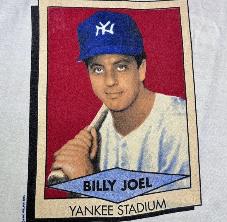 Band Tees Vintage 90s Billy Joel Yankee Stadium Tour 1990 Size XL Size US XL / EU 56 / 4 - 3 Thumbnail