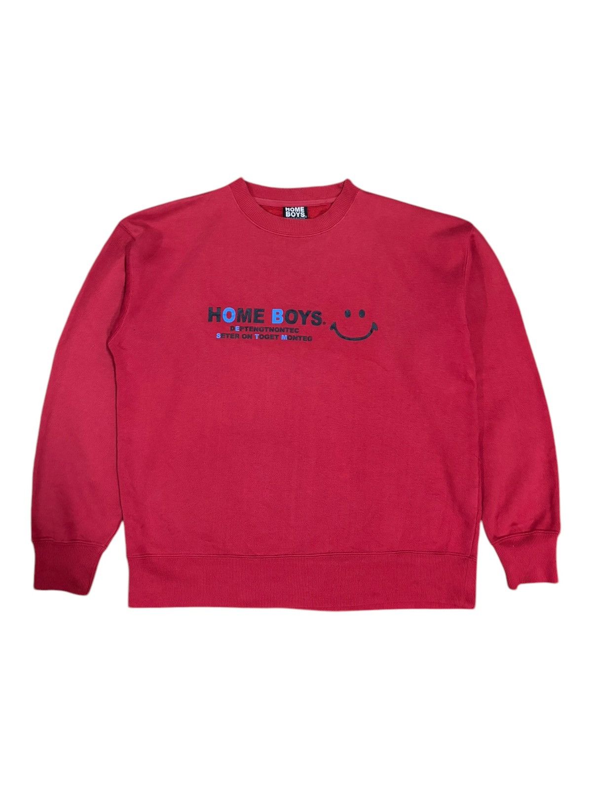 Designer × Japanese Brand Vintage HOME BOYS Printed Distressed Sweatshirt Size US M / EU 48-50 / 2 - 4 Thumbnail