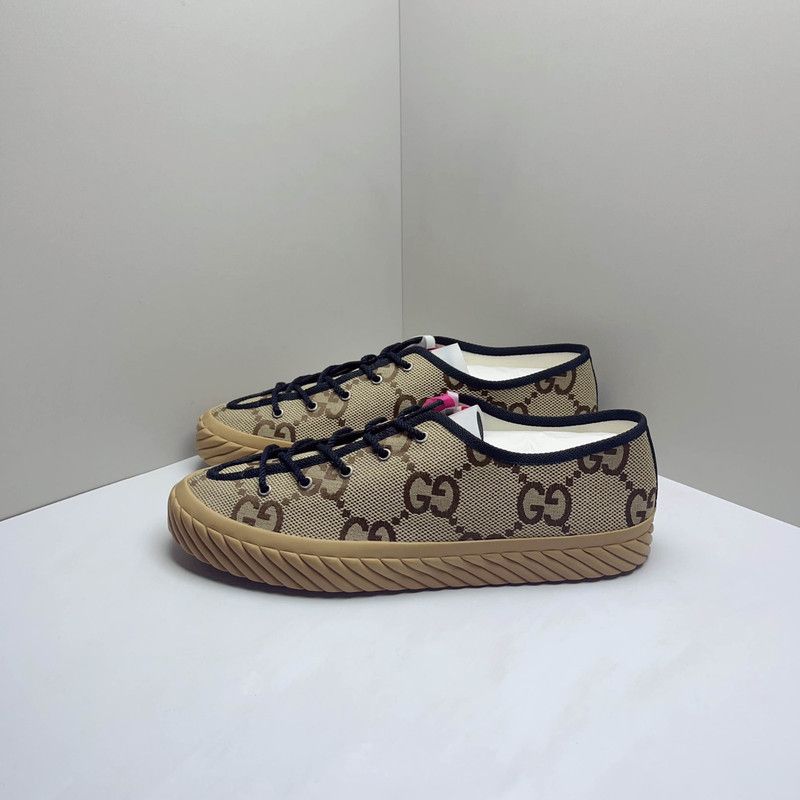 Gucci Gucci GG Low-Top Fashion Sneakers for Men 0079 Size US 12.5 / EU 45-46 - 1 Thumbnail