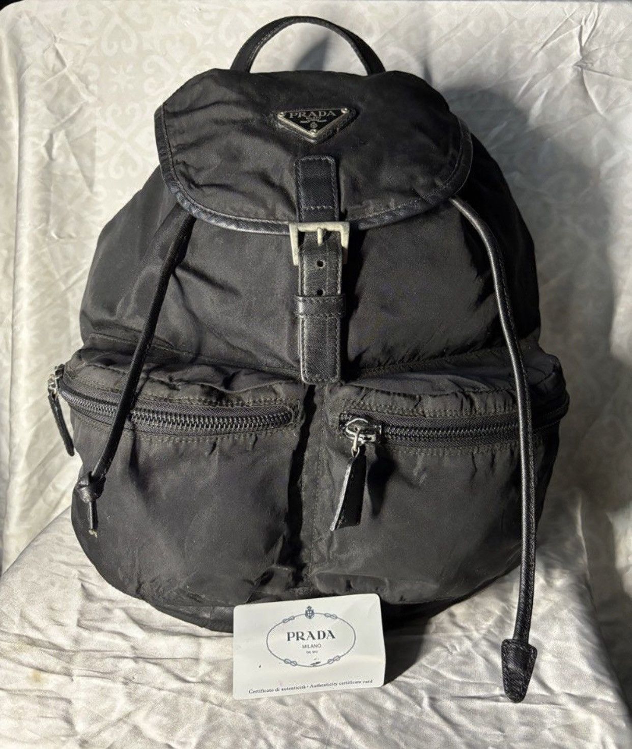 Prada Prada Vintage Bull Frog Zip Size ONE SIZE - 1 Thumbnail