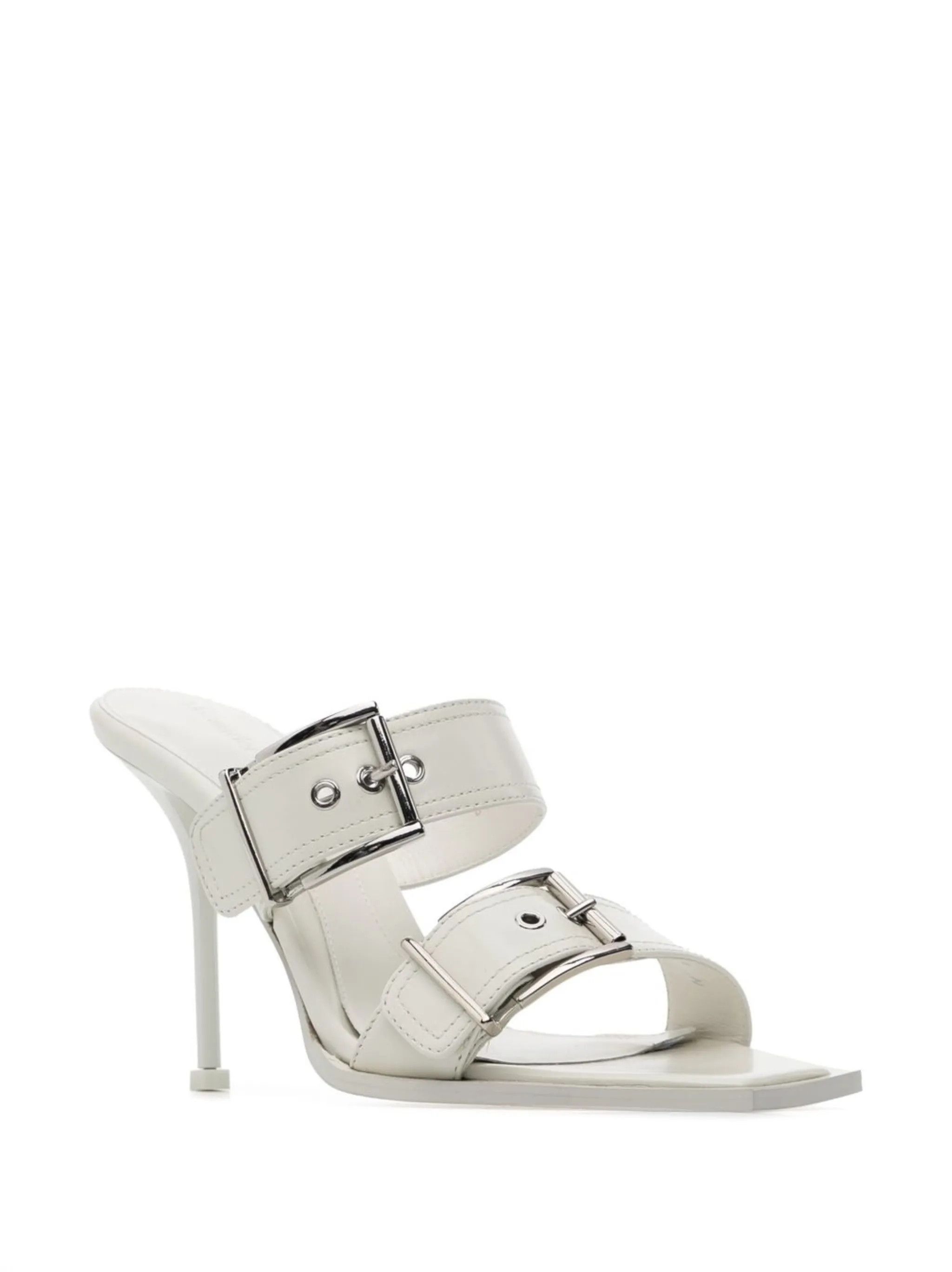 Alexander McQueen o1y0225 Sandals in White Size US 10 / IT 40 - 2 Thumbnail
