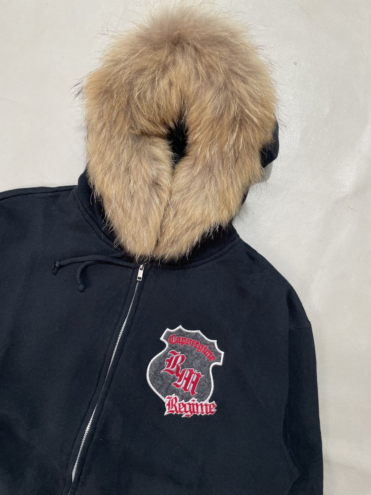 If Six Was Nine Japanese Faux Fur Zip Hoodie Gothic ifsix Style Size US L / EU 52-54 / 3 - 2 Thumbnail