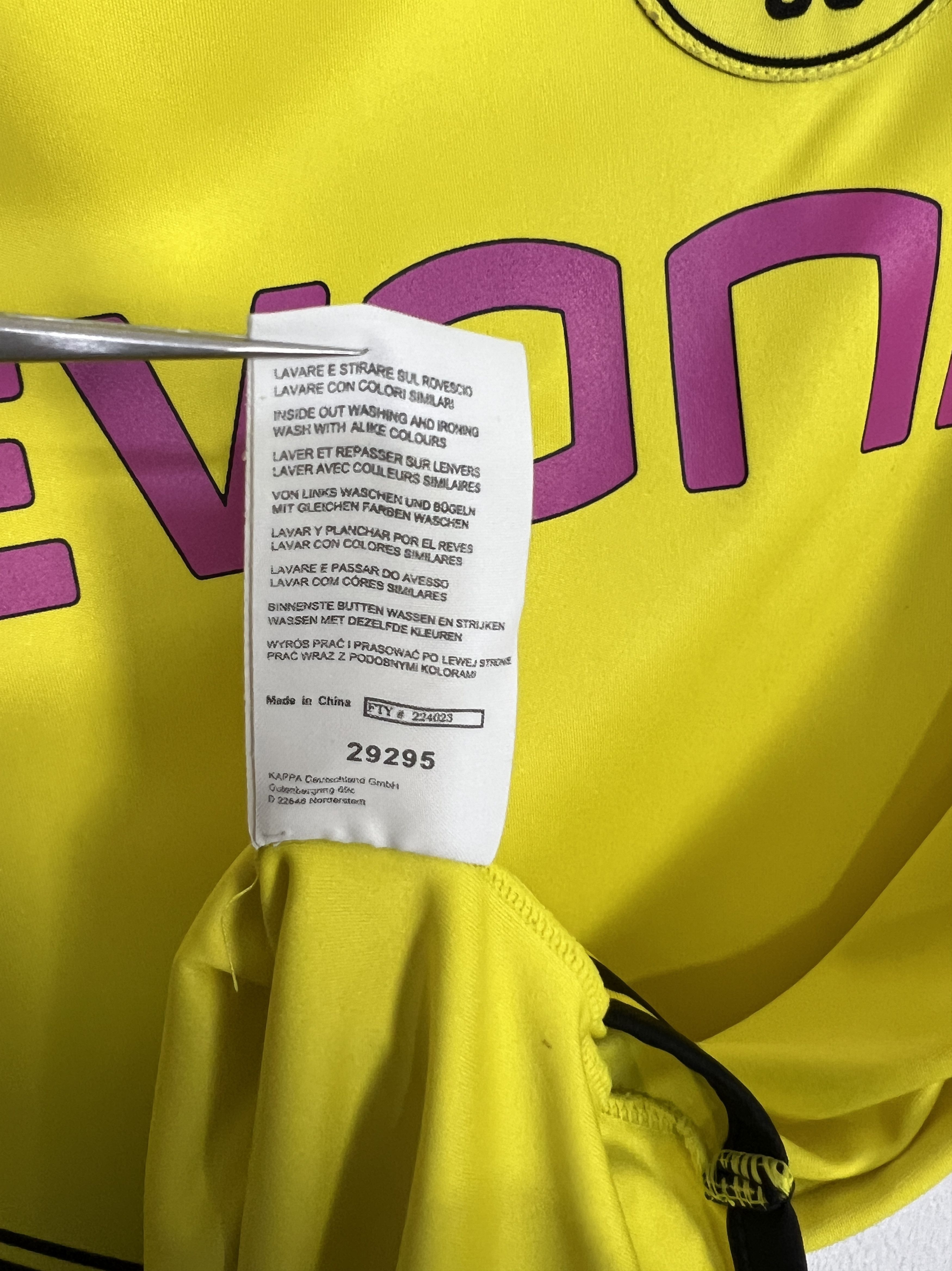 Kappa Borussia Dortmund football shirt 2011 Soccer Kappa Jersey Size US XS / EU 42 / 0 - 9 Thumbnail