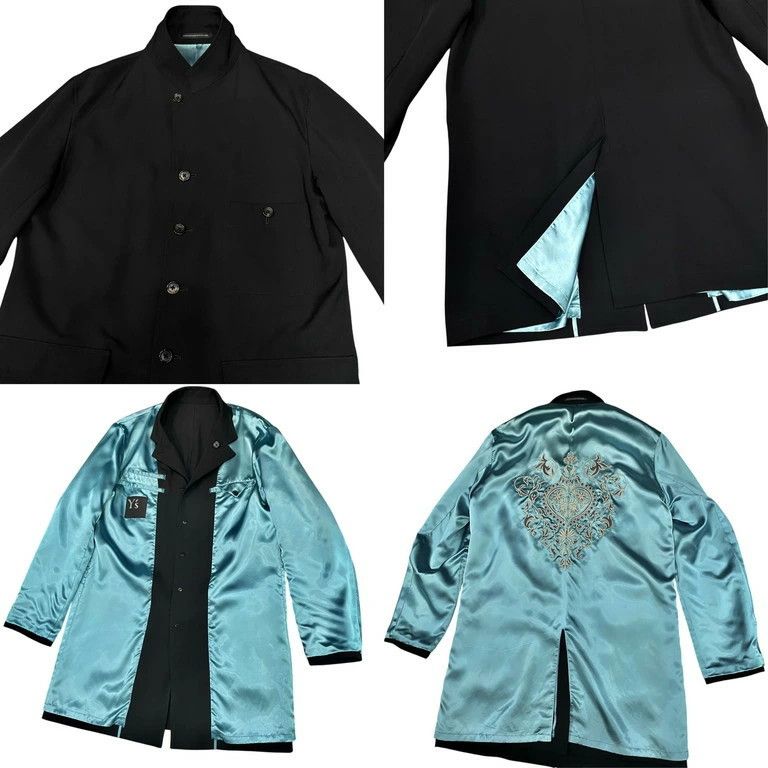Yohji Yamamoto Yohji Yamamoto Y's for men reversible/souvenir half coat Size US L / EU 52-54 / 3 - 8 Thumbnail