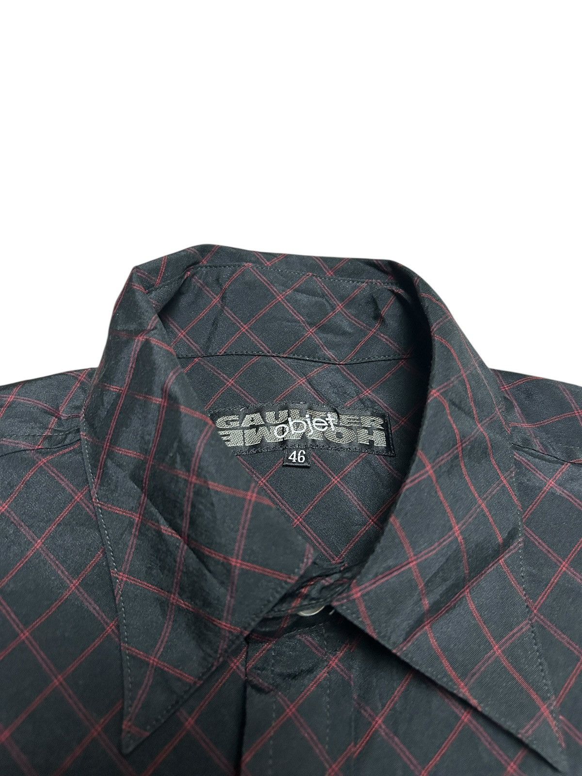 Jean Paul Gaultier Objet D-Ring Button Up Size US S / EU 44-46 / 1 - 4 Thumbnail