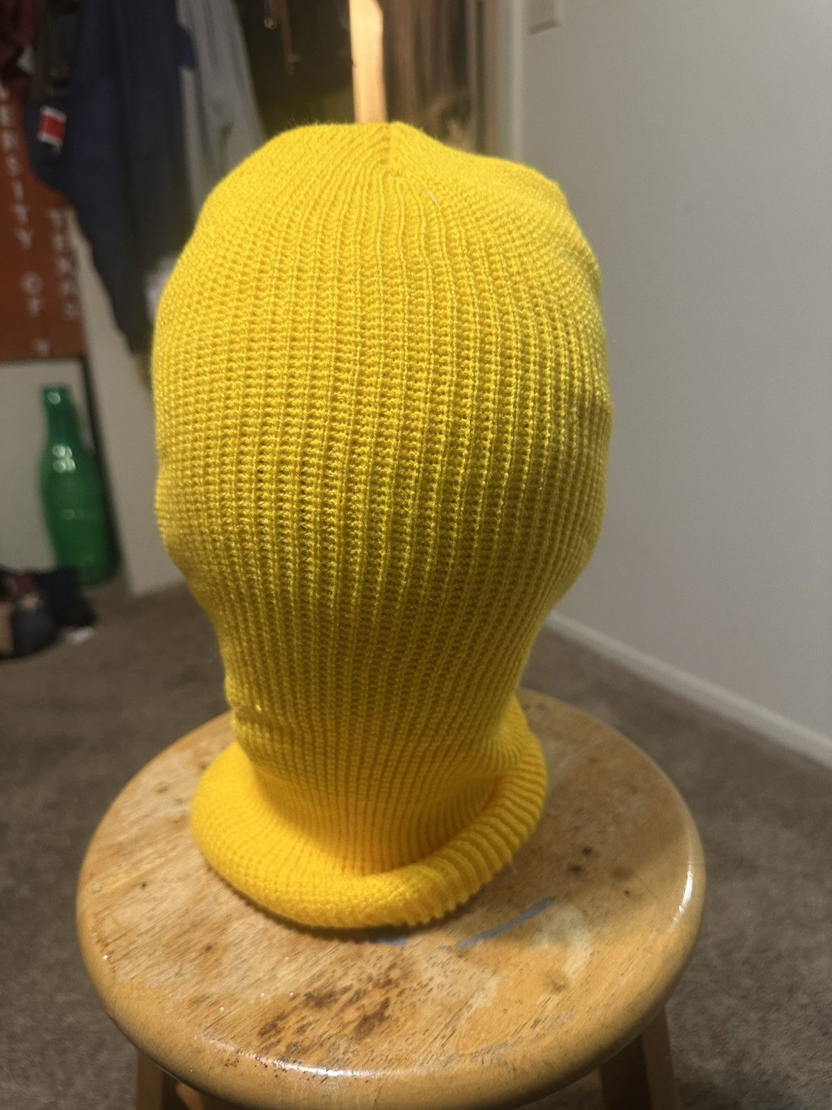 Anti Social Social Club Vintage USPS Mailman “triple mustard” ski mask 00s Size ONE SIZE - 4 Thumbnail
