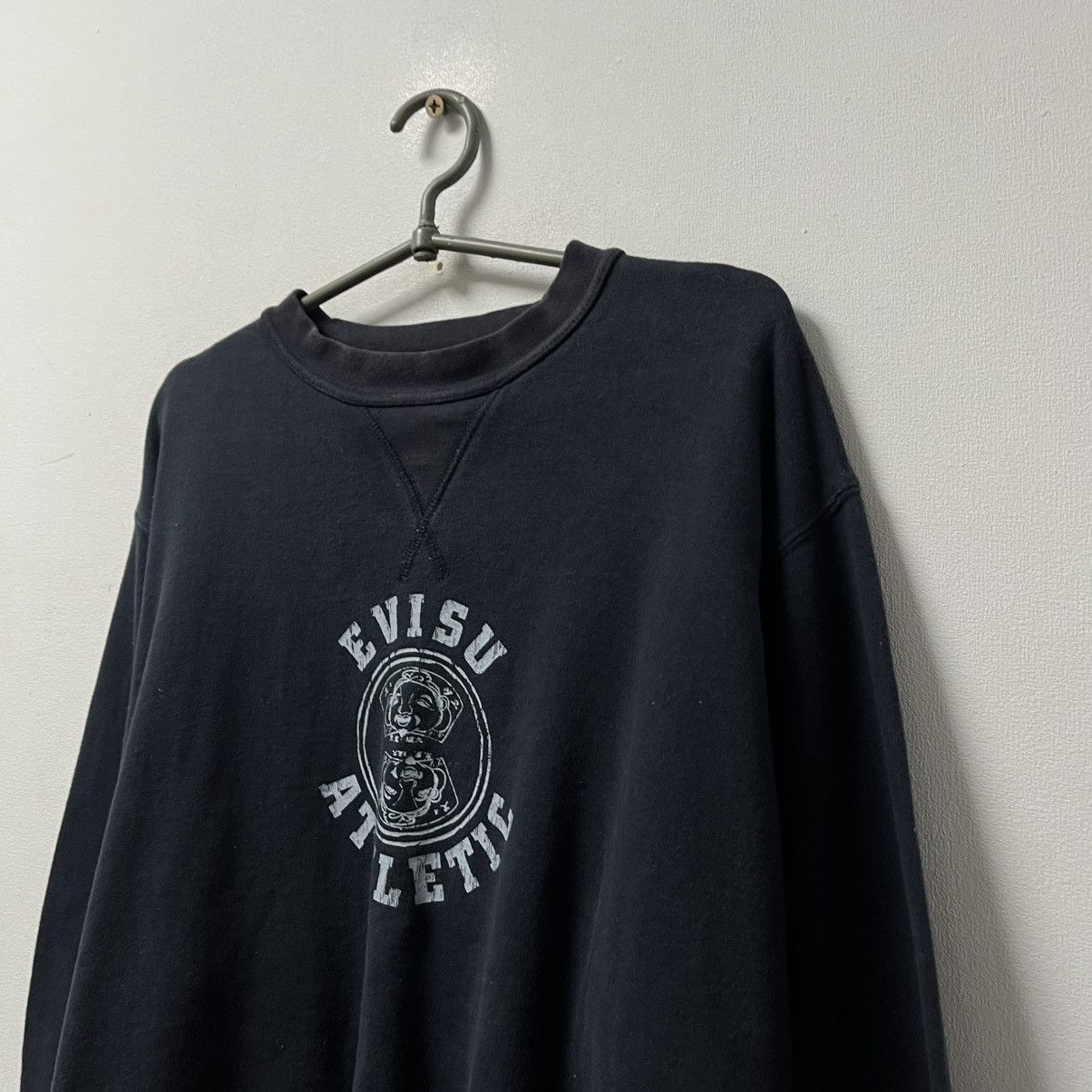 Evisu Evisu Sweatshirt big logo y2k Size US L / EU 52-54 / 3 - 2 Thumbnail