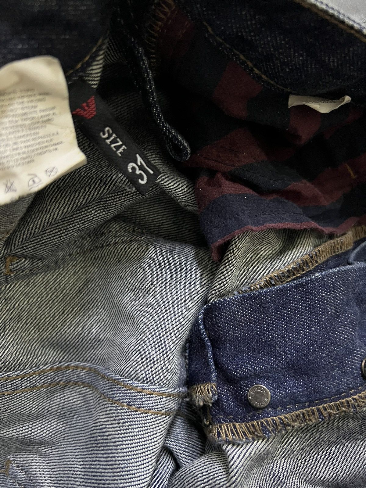Armani × Emporio Armani VERY RARE JEANS EMPORIO ARMANI Size US 33 - 8 Thumbnail