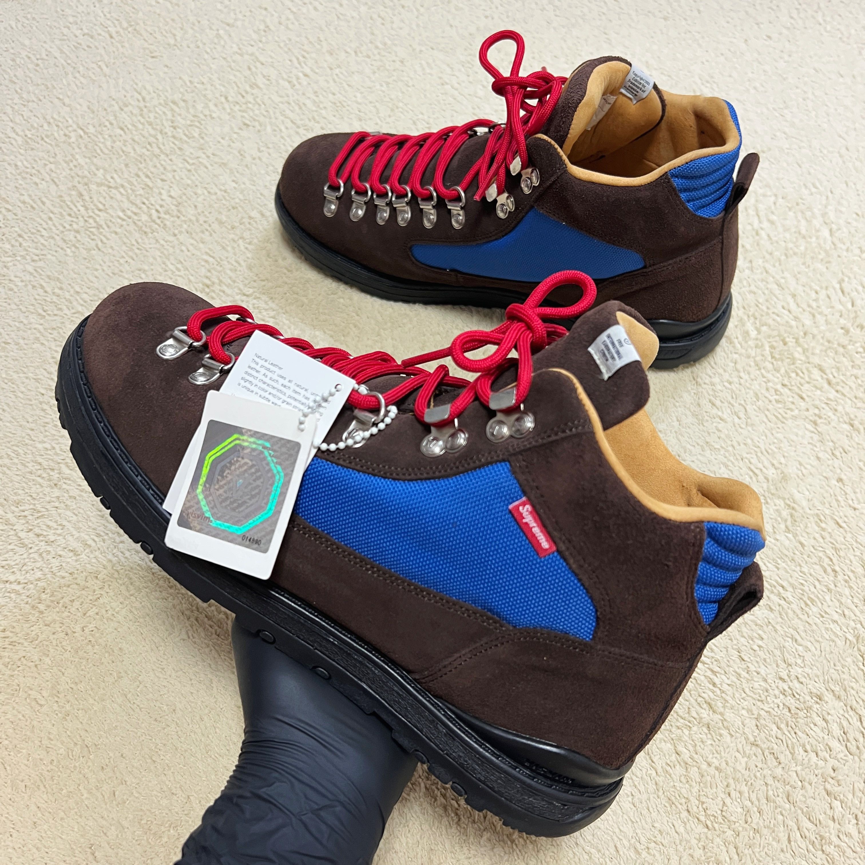 Supreme × Visvim SUPREME VISVIM SERRA ASCENT HIKING BOOTS
