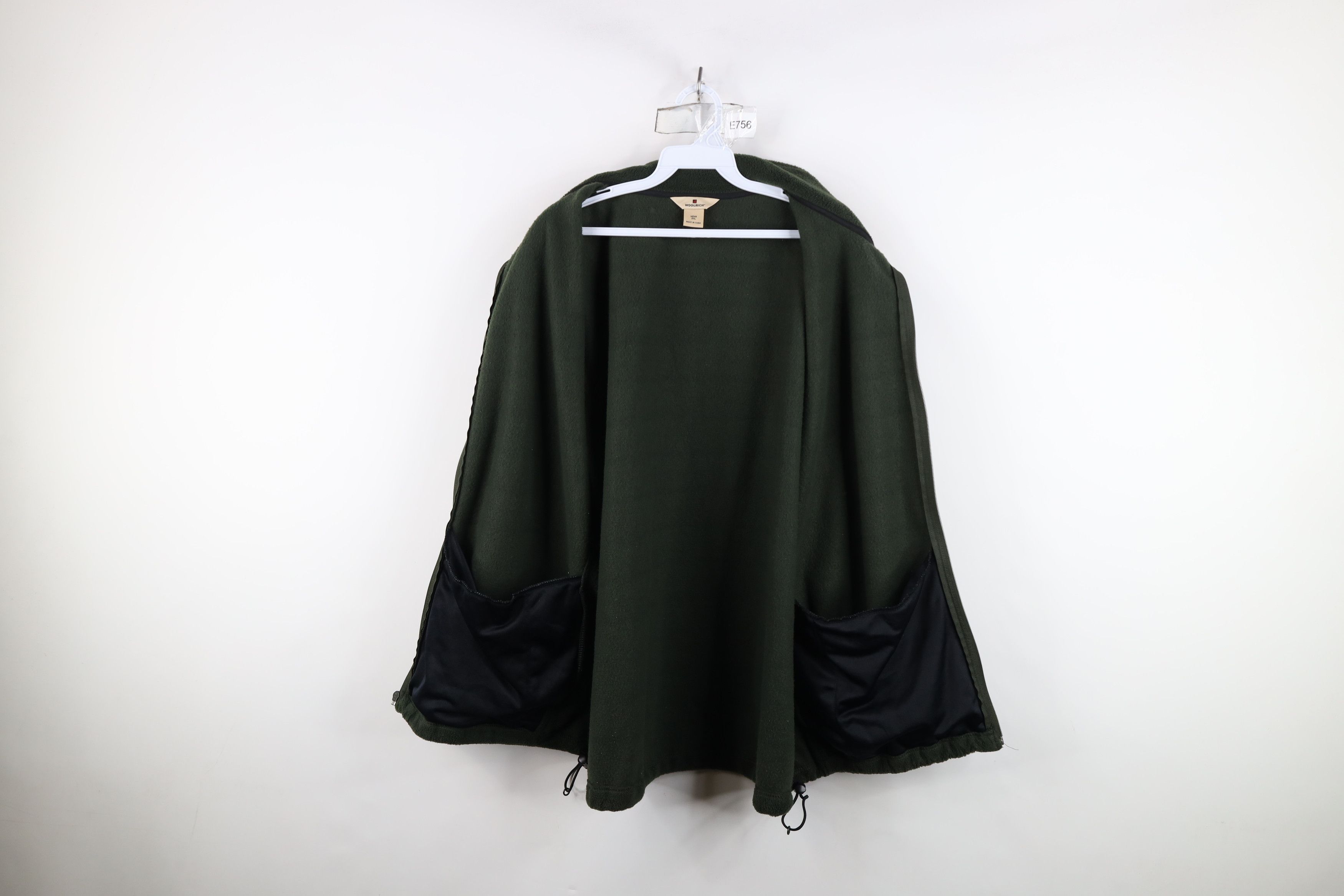 Woolrich Woolen Mills Vintage 90s Woolrich Fleece Full Zip Fleece Vest Jacket Size US XXL / EU 58 / 5 - 9 Thumbnail