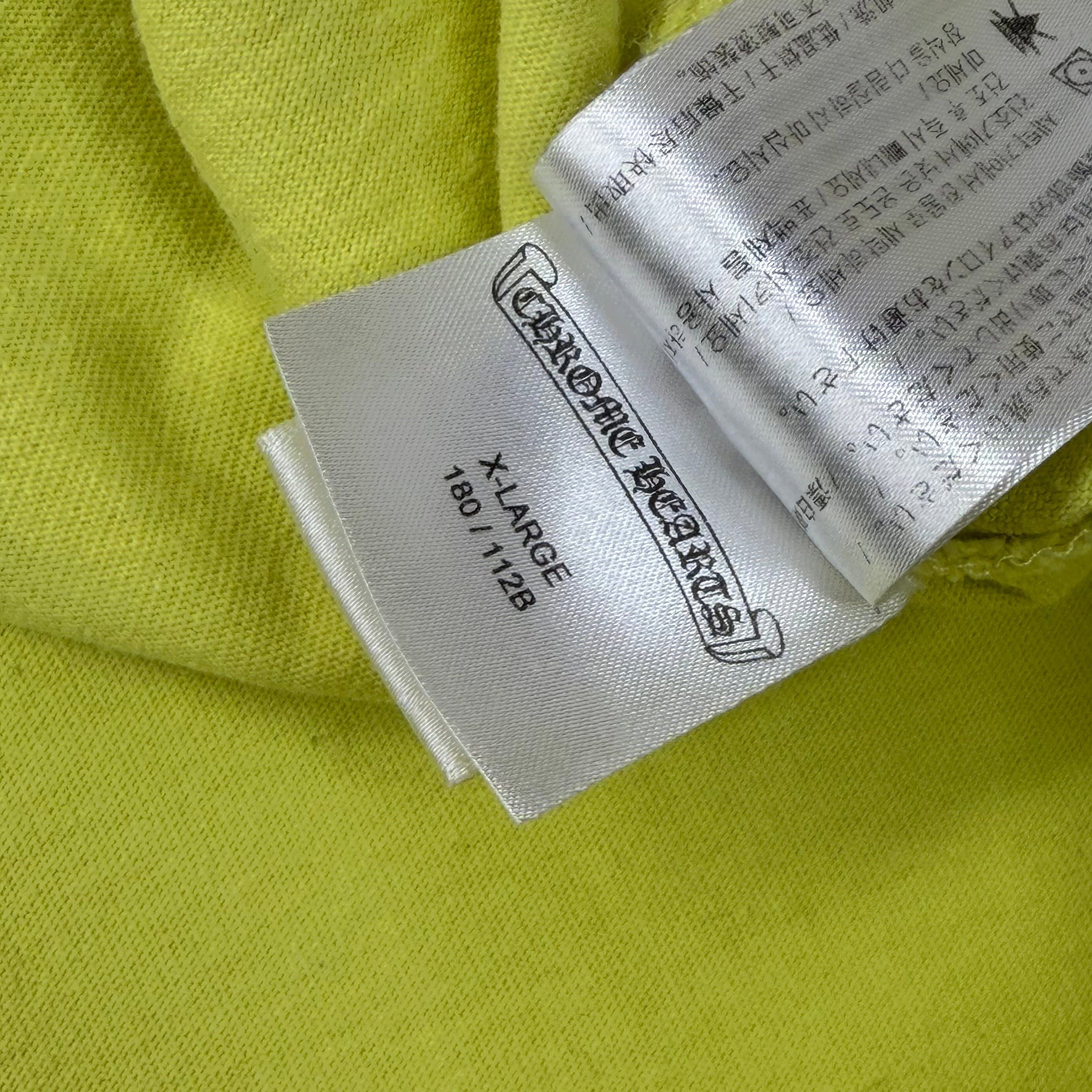 Chrome Hearts Chrome Hearts Matty Boy "Link" Tee Neon XL Size US XL / EU 56 / 4 - 5 Thumbnail
