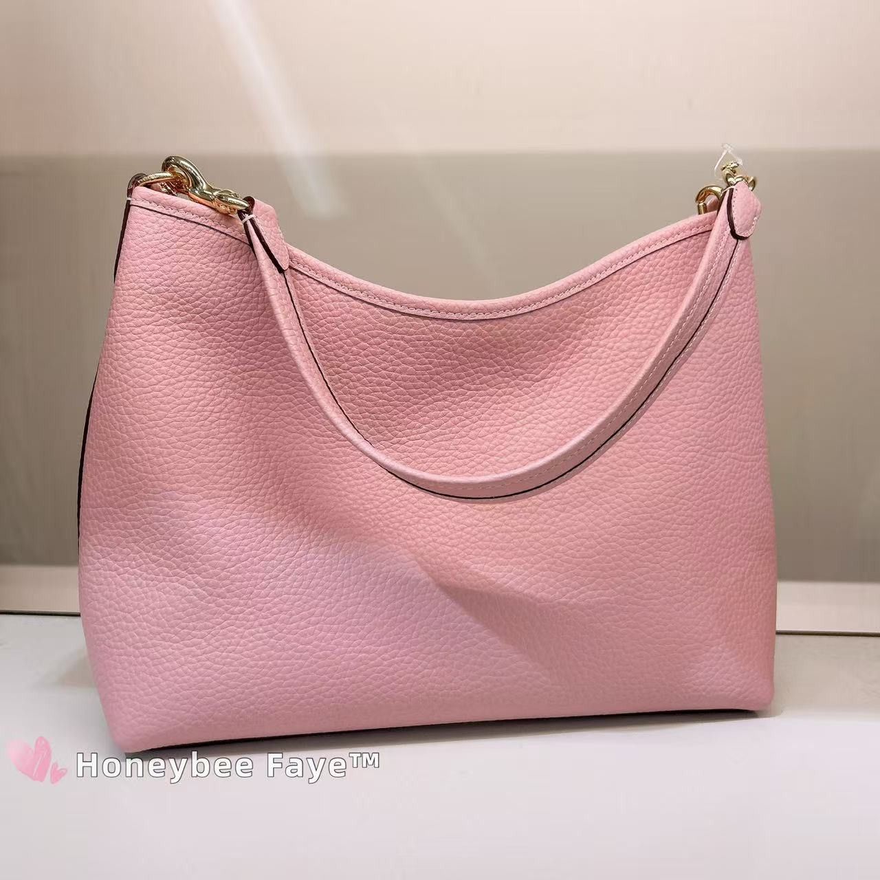 Coach Laurel Shoulder Bag CR148 Gold/Carnation Size ONE SIZE - 4 Thumbnail